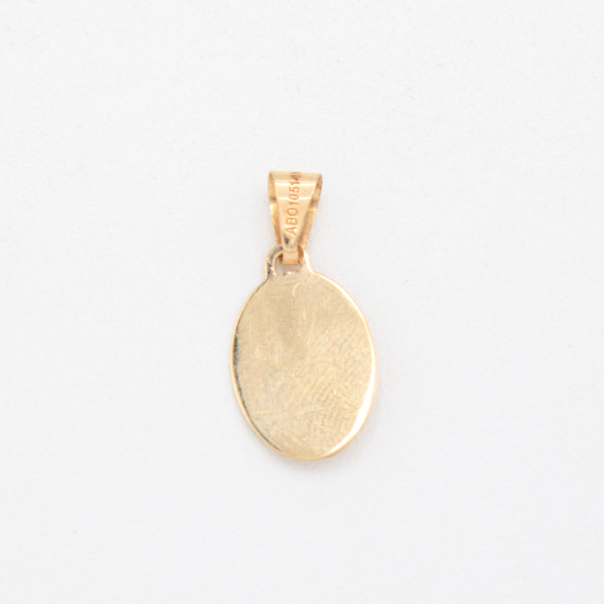 Medalla de Oro 14k Florentino de La Virgen de Guadalupe mod. 11080