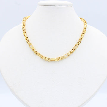 Cadena de Oro 14k con Tejido de Cubo 3x1 mod. 10134