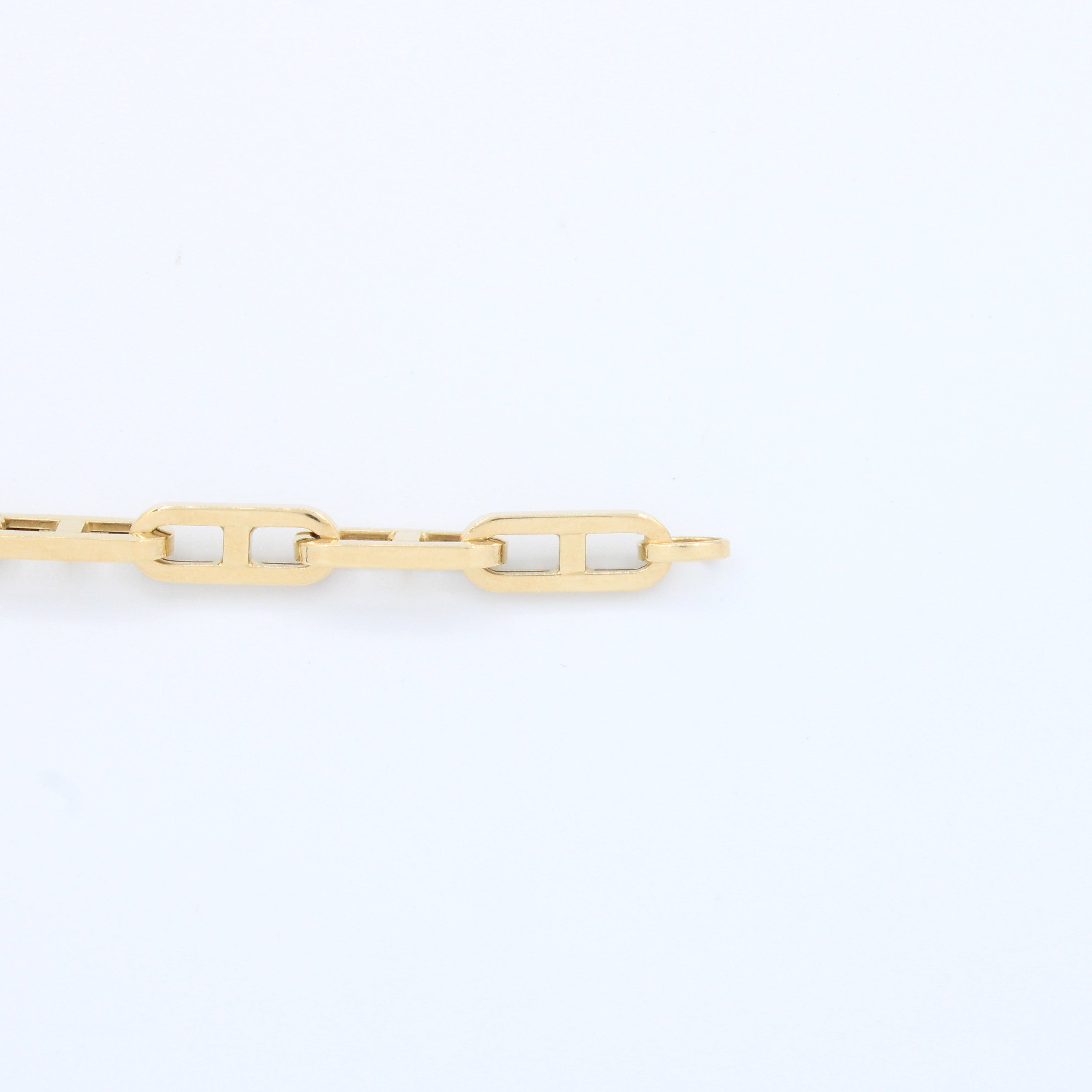 Cadena de Oro 14k con Diseño de Ancla mod. 10135