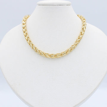 Cadena de Oro 14k con Diseño de Espiga mod. 10136