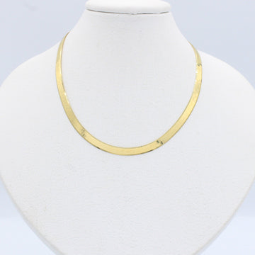 Cadena de Oro 14k con Diseño de Panza de Víbora mod. 10141