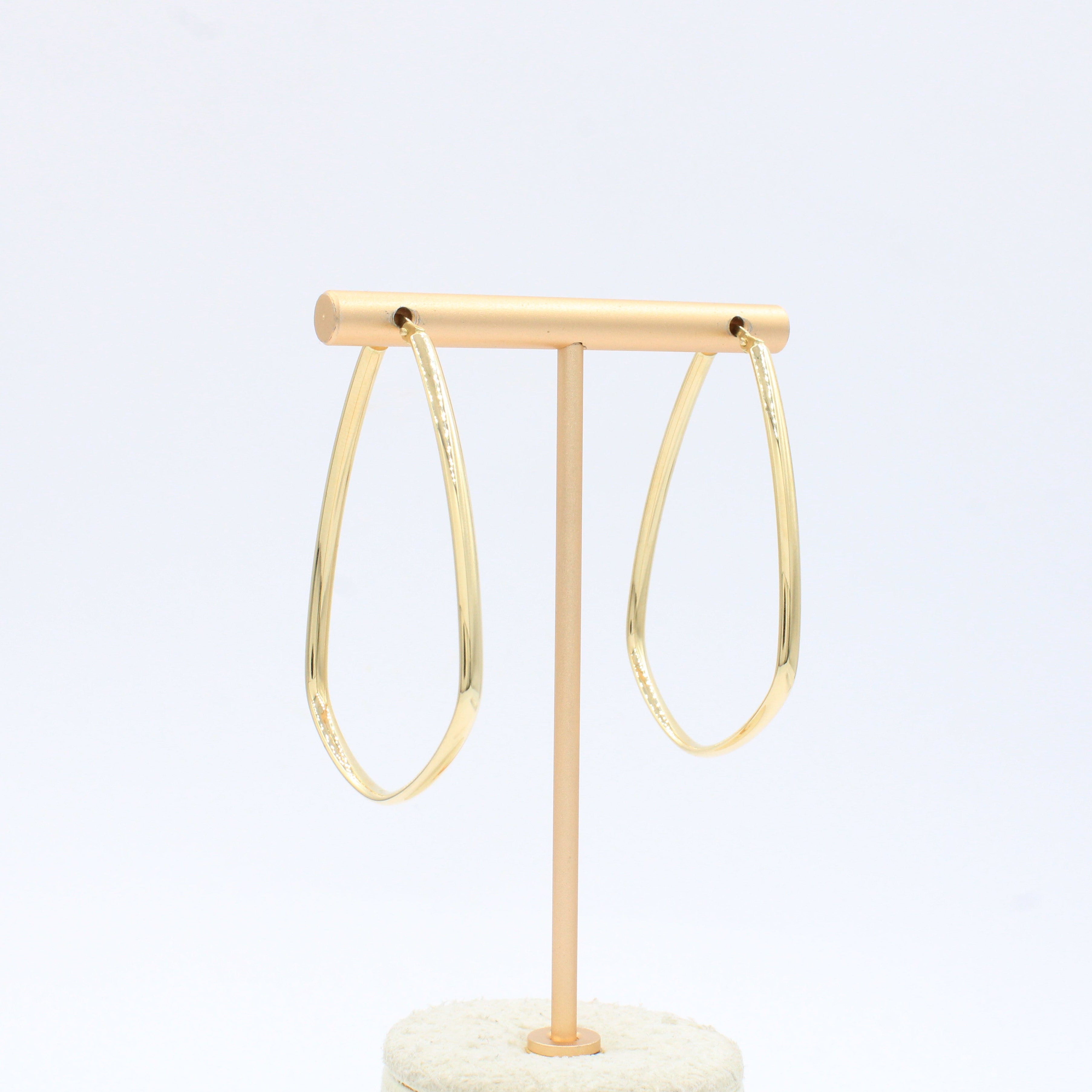 Arracada de Oro 14k Diseño Diamante en Estilo Brillante mod. 10149