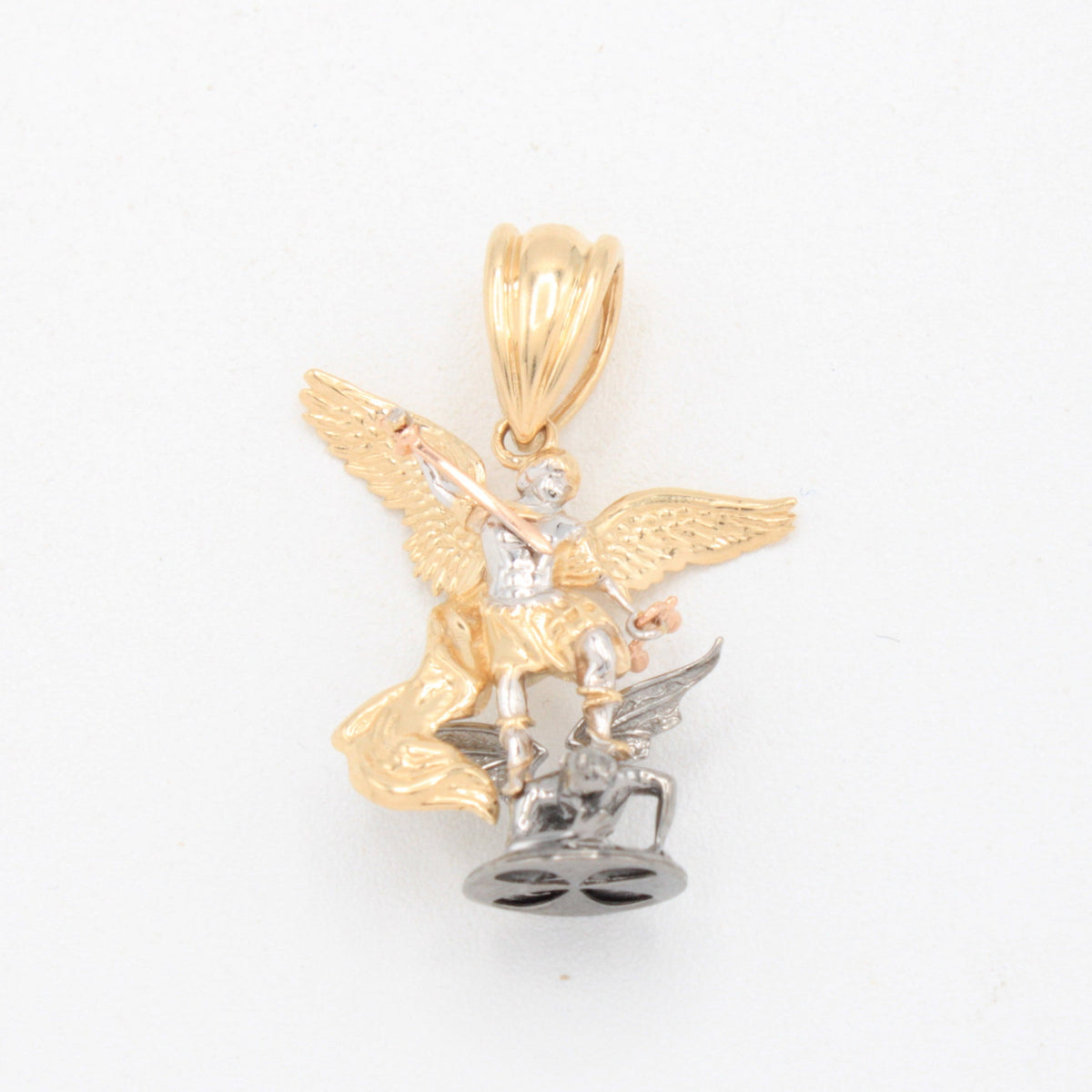 Dije de Oro 14k Florentino de San Miguel Arcangel mod. 11085