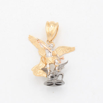 Dije de Oro 14k Florentino de San Miguel Arcangel mod. 11085