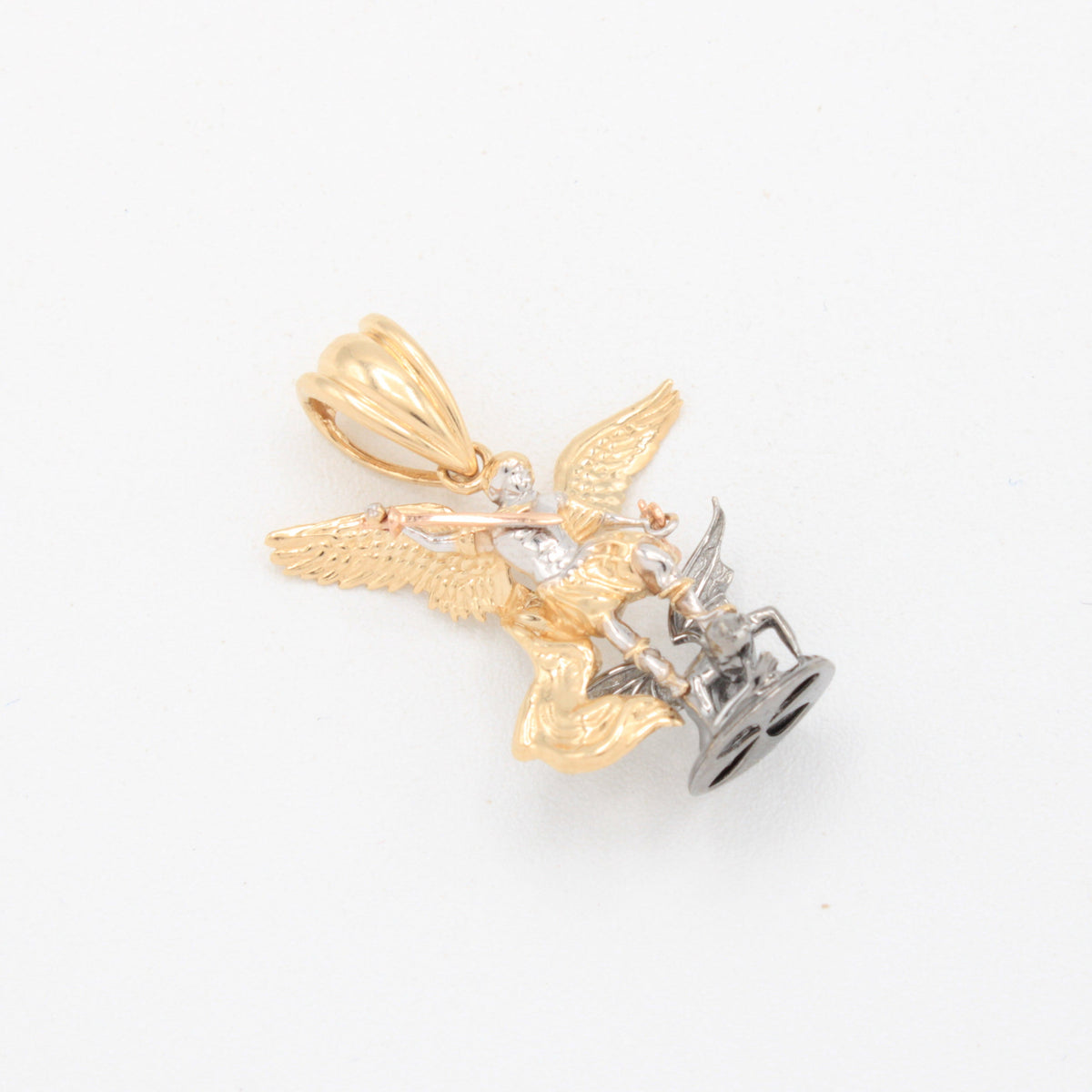 Dije de Oro 14k Florentino de San Miguel Arcangel mod. 11085