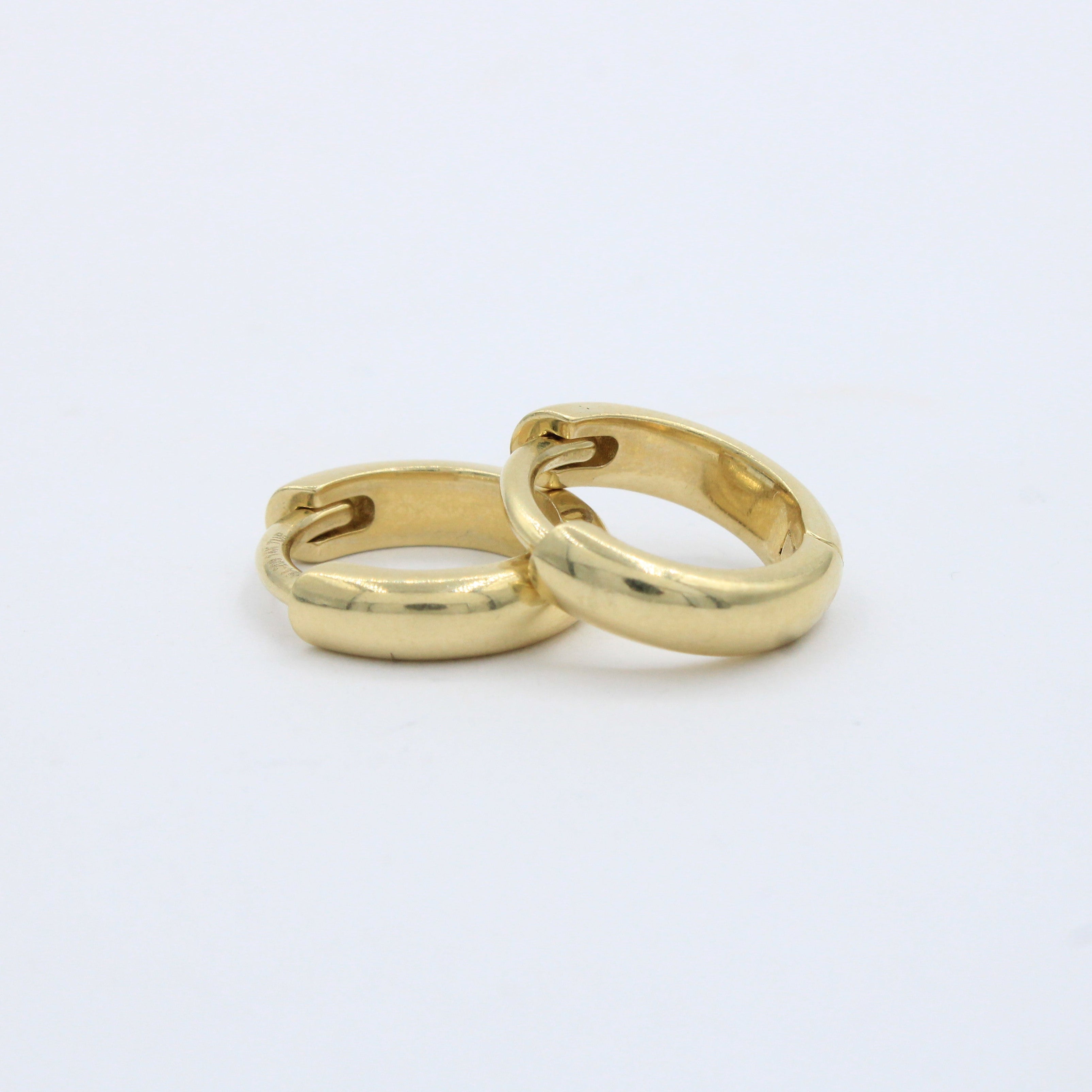 Grapa de Oro 14k Sólido de Estilo Brillante mod. 10164