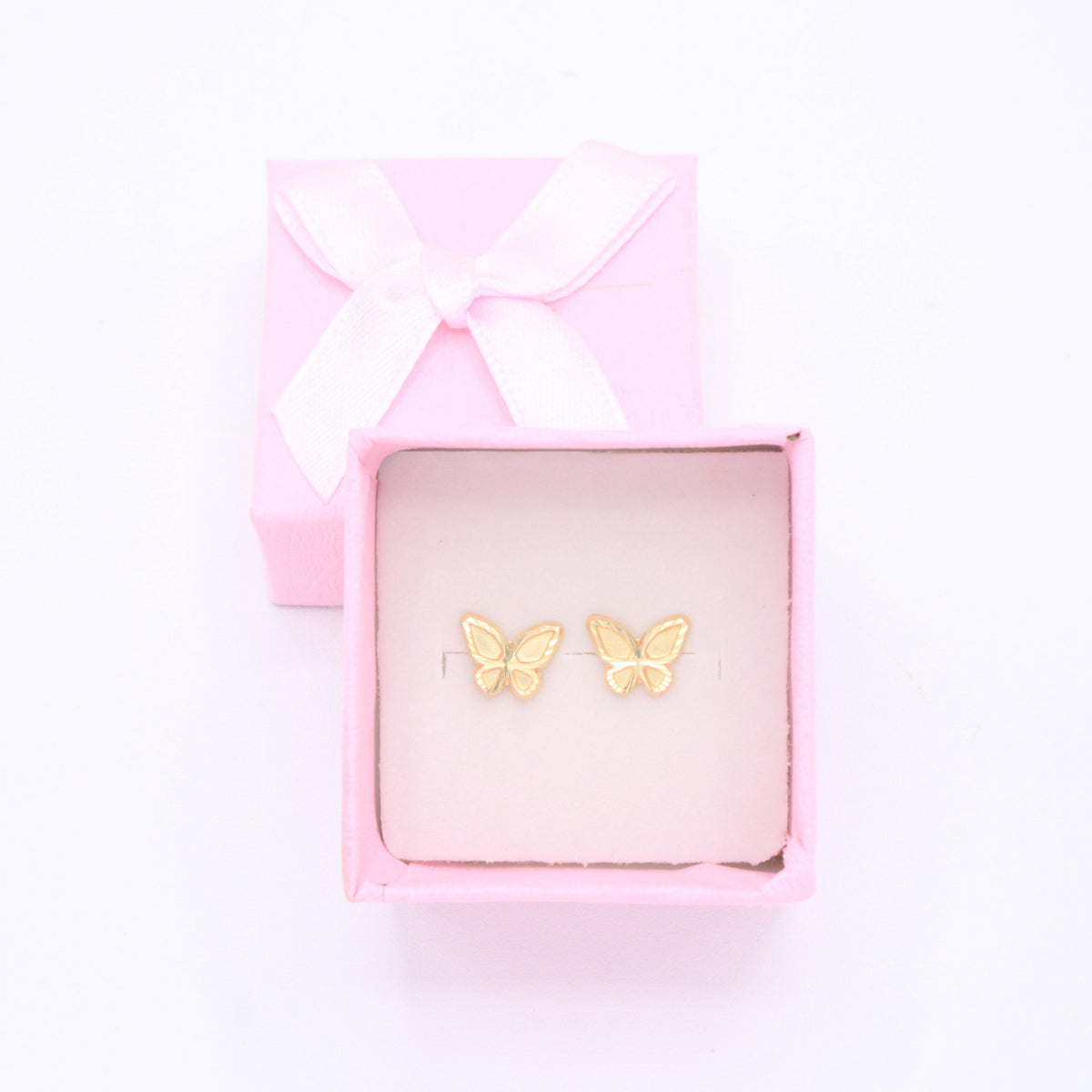 Broquel 10k Mariposa con Diamantado Mod. 11109