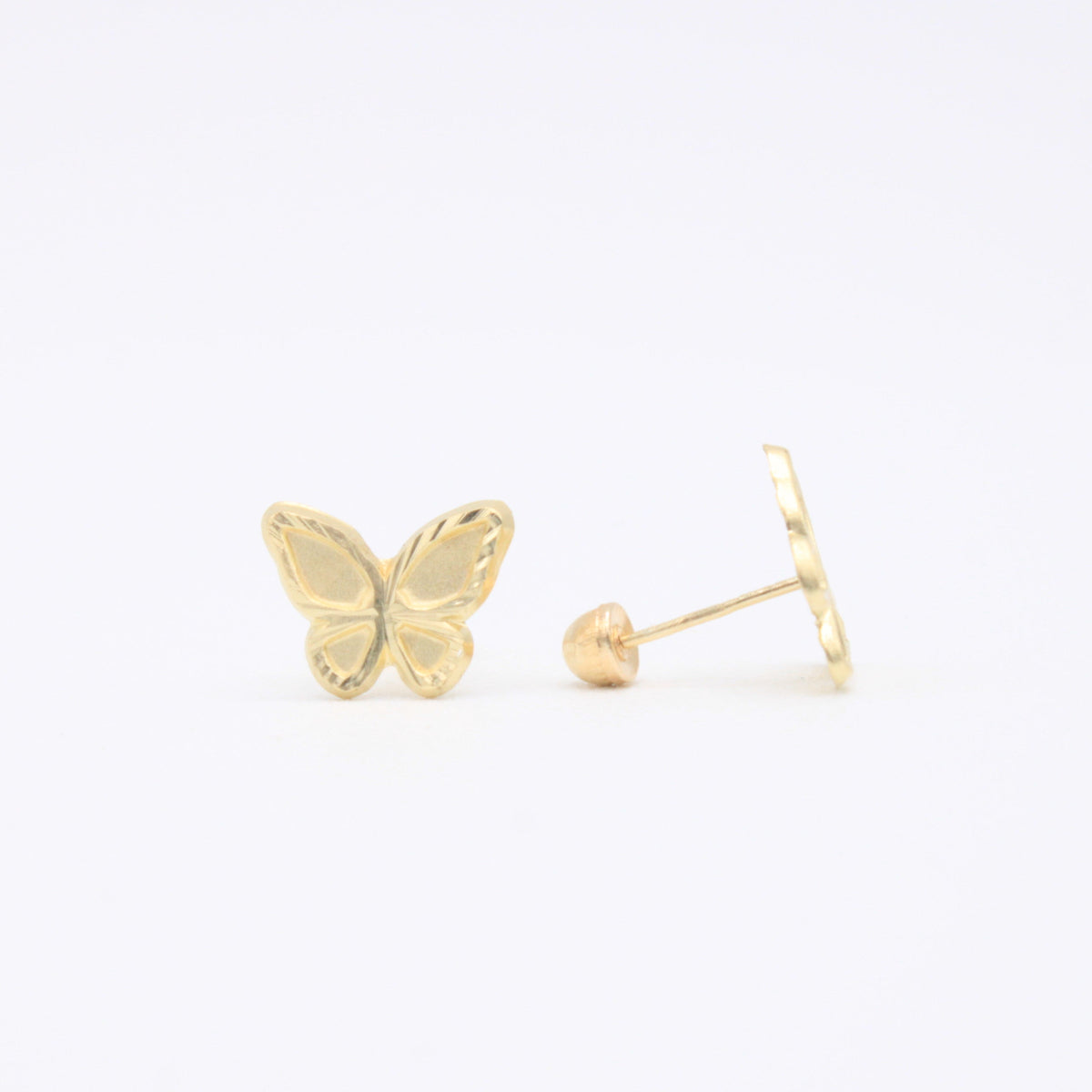 Broquel 10k Mariposa con Diamantado Mod. 11109