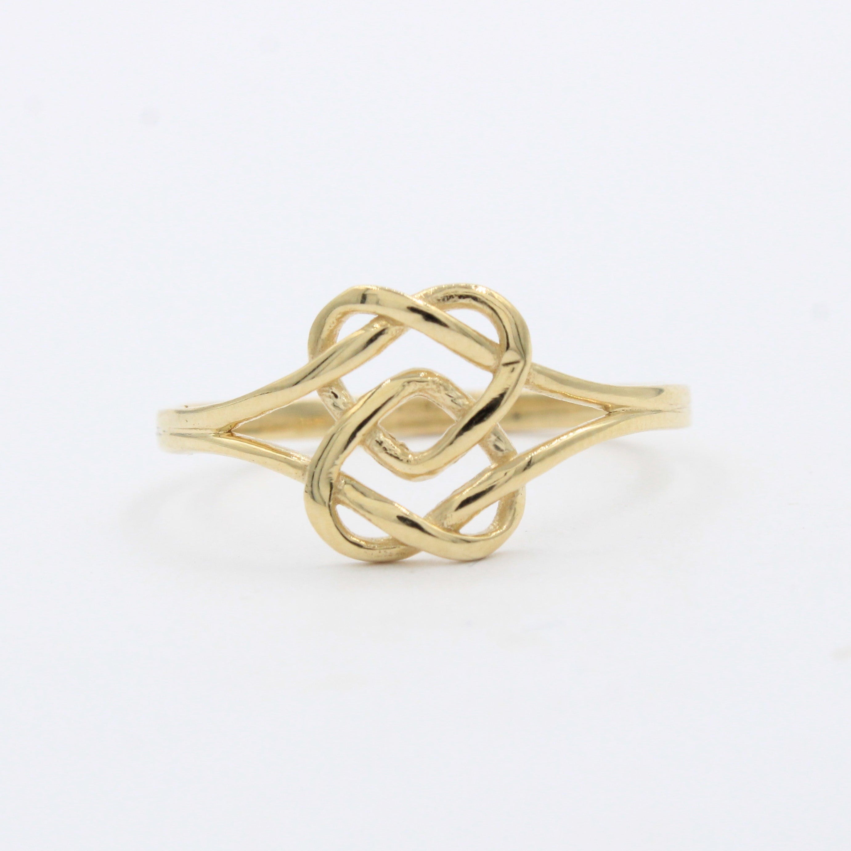 Anillo de Oro 14k Nudo del Amor mod. 10235