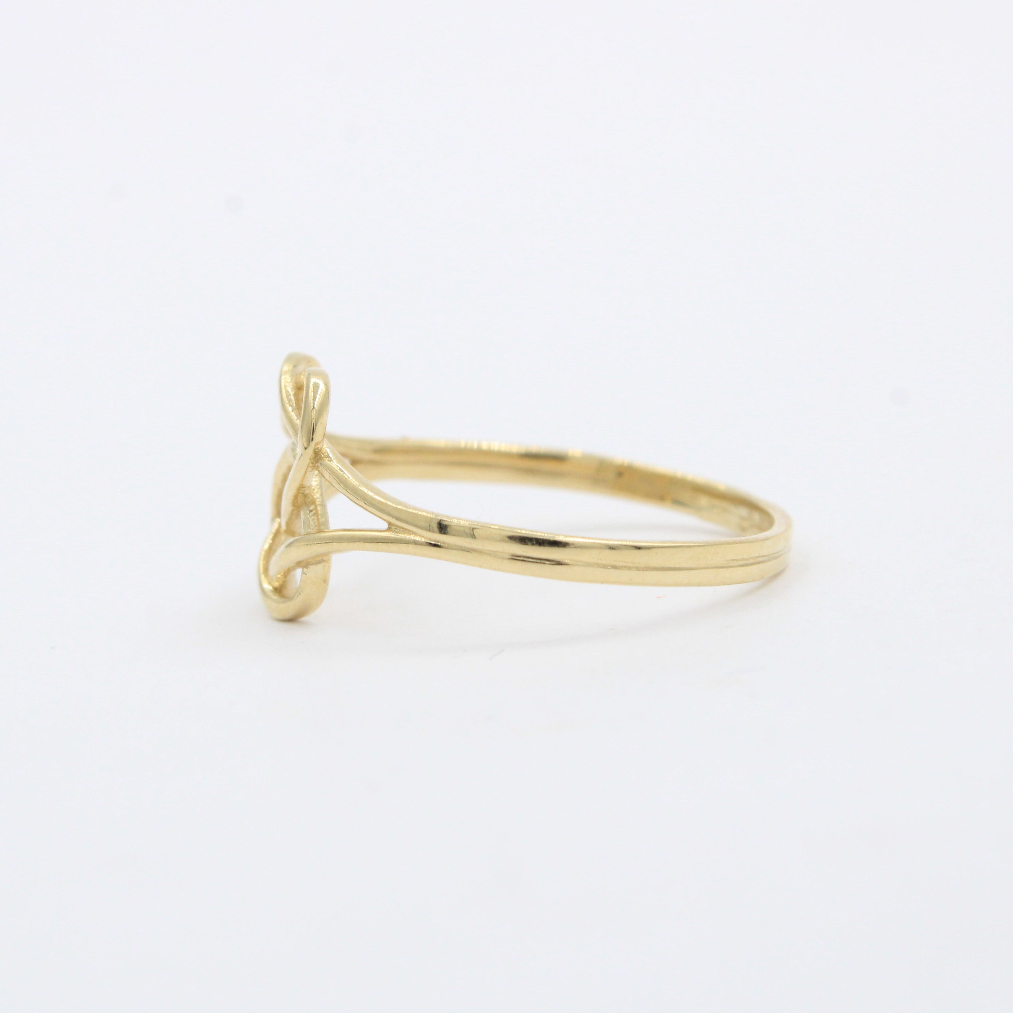 Anillo de Oro 14k Nudo del Amor mod. 10235