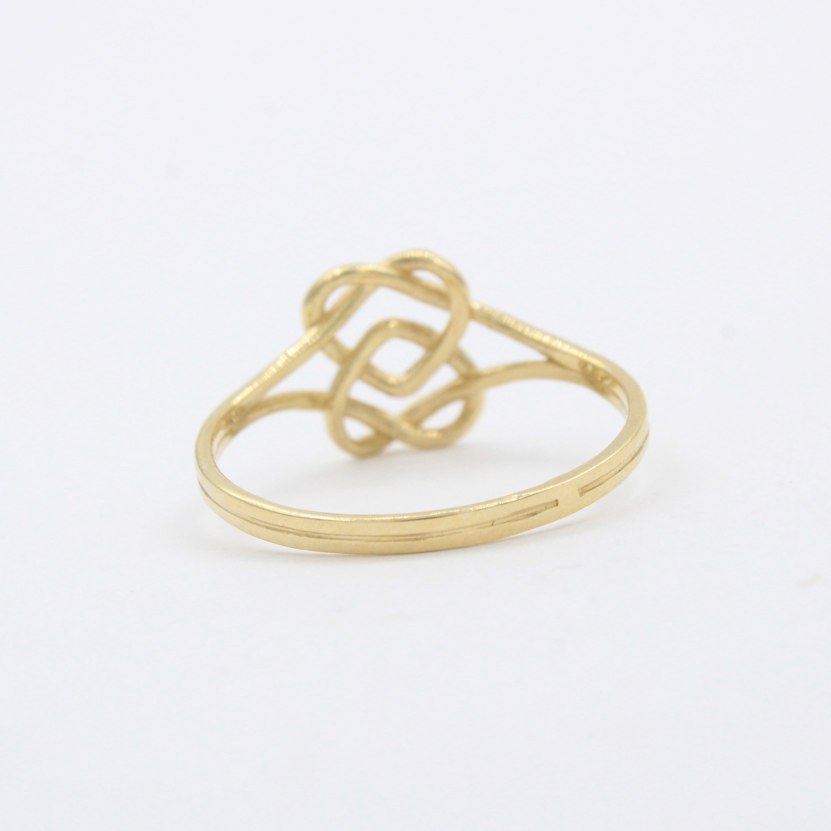 Anillo de Oro 14k Nudo del Amor mod. 10235