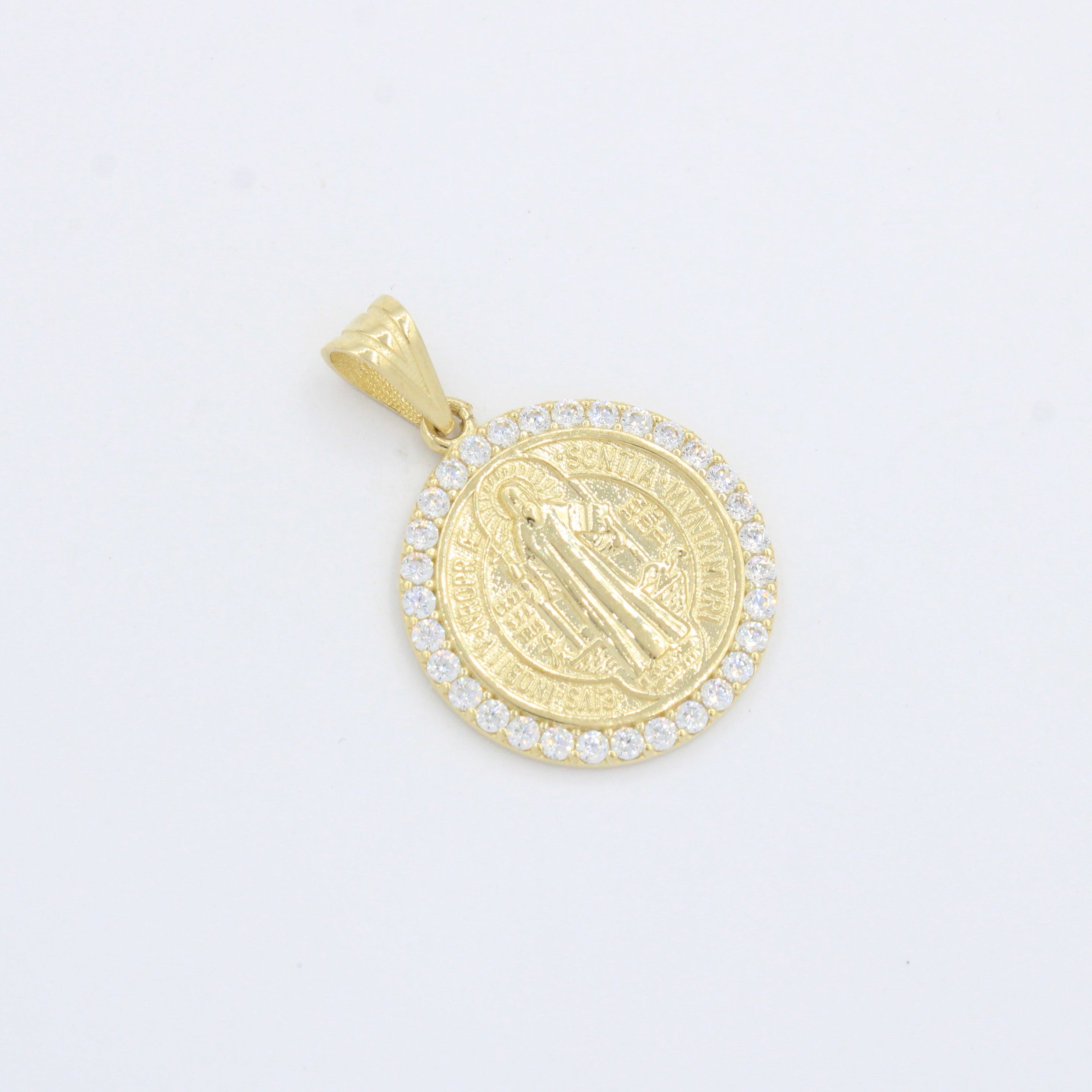 Medalla de Oro 14k San Benito mod. 10244