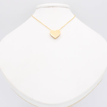 Gargantilla de Oro 14k Corazon con Borde de Zirconias mod. 11150