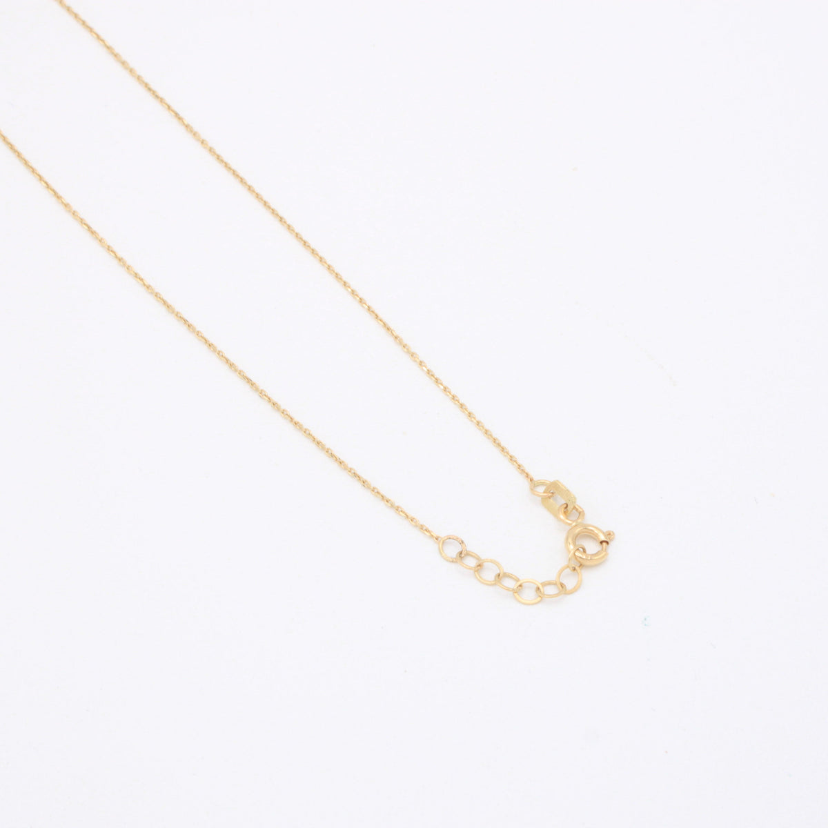 Gargantilla de Oro 14k Candado con Borde de Zirconias mod. 11144