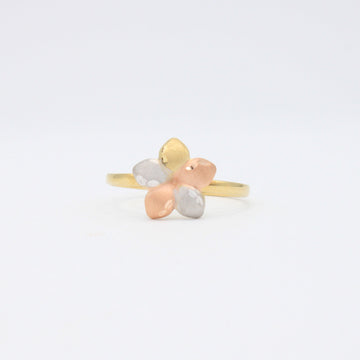 Anillo de Oro 14k Flor de Mayo Florentina mod. 10866