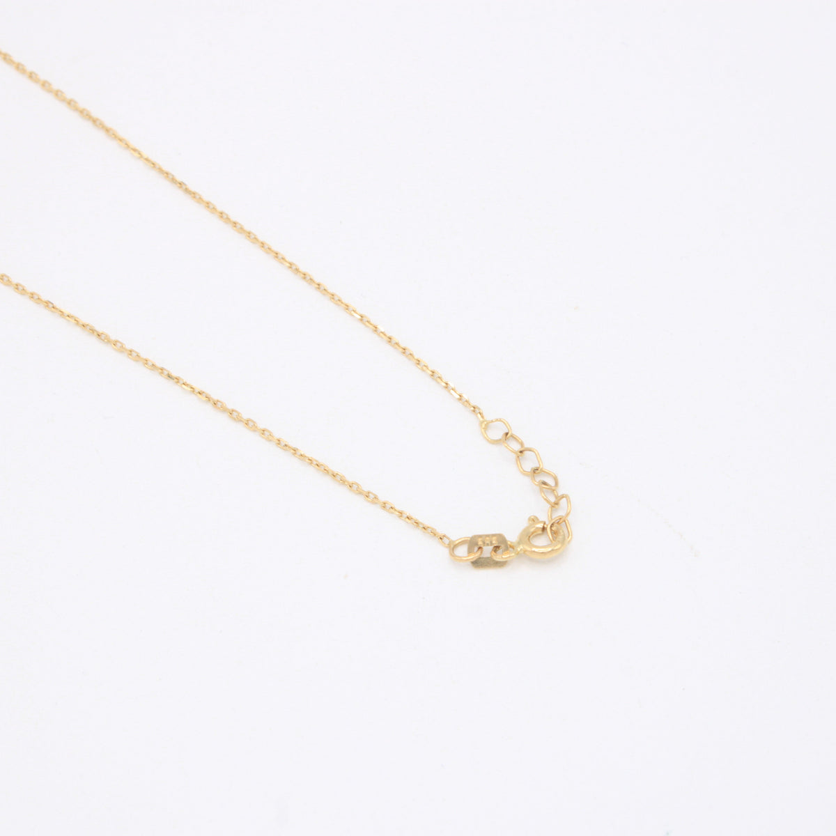 Gargantilla de Oro 14k Colgante de Finas Zirconias Elegante mod. 11145
