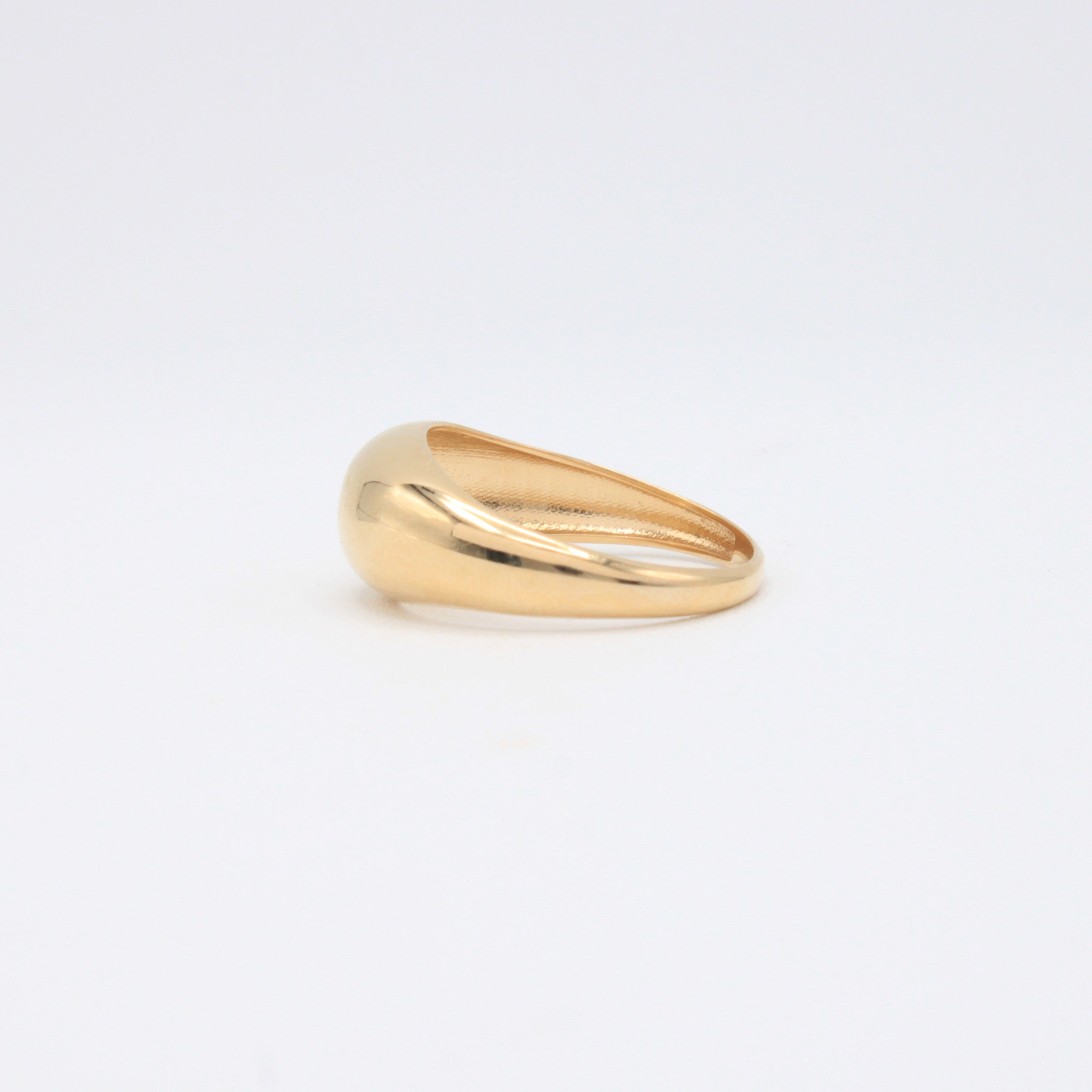 Anillo de Oro 14k Gota Lisa mod. 10867