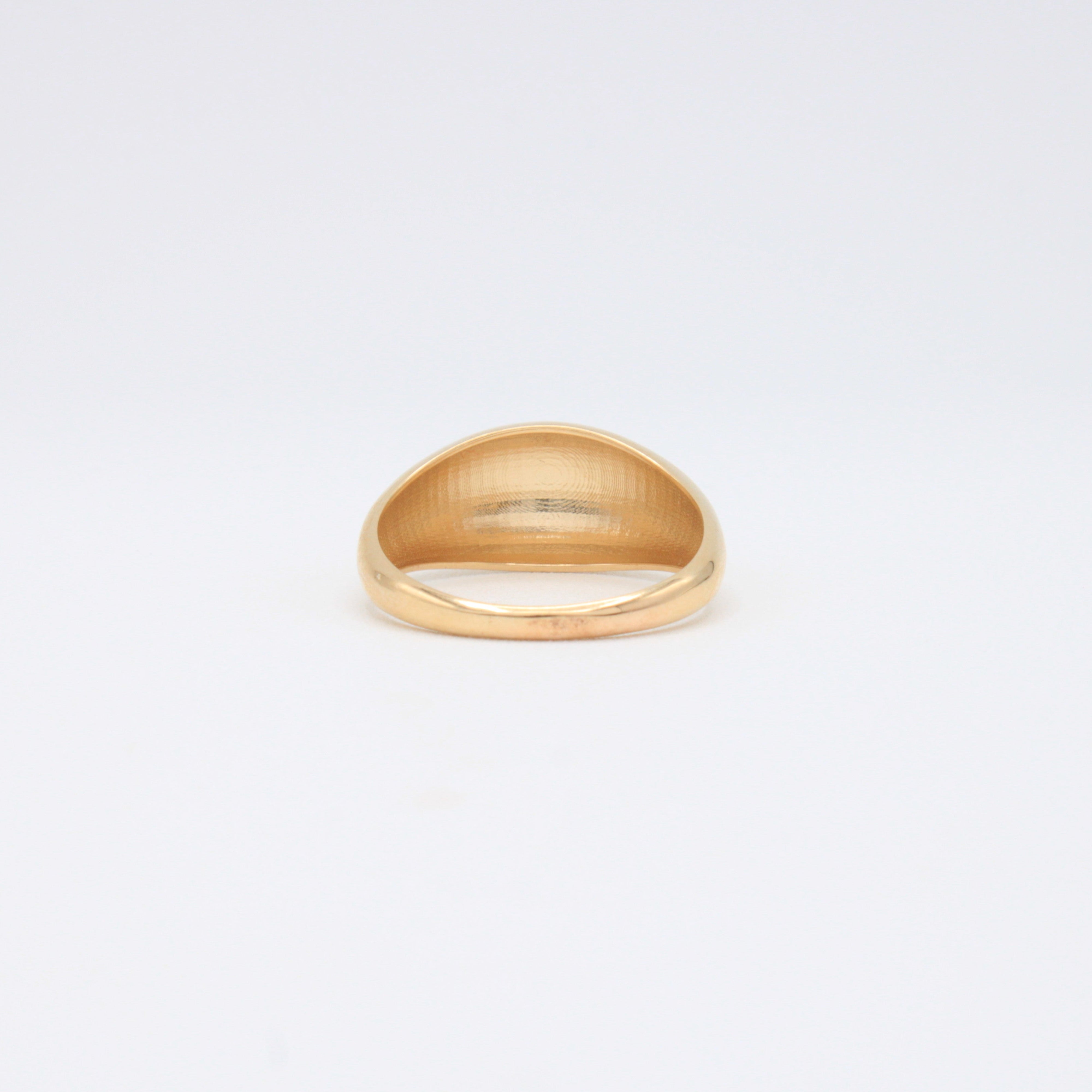 Anillo de Oro 14k Gota Lisa mod. 10867