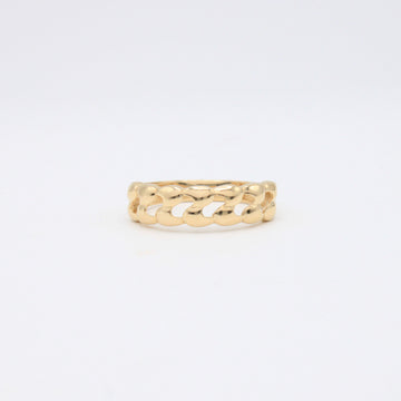 Anillo de Oro 14k Diseño Entrelazado mod. 10868