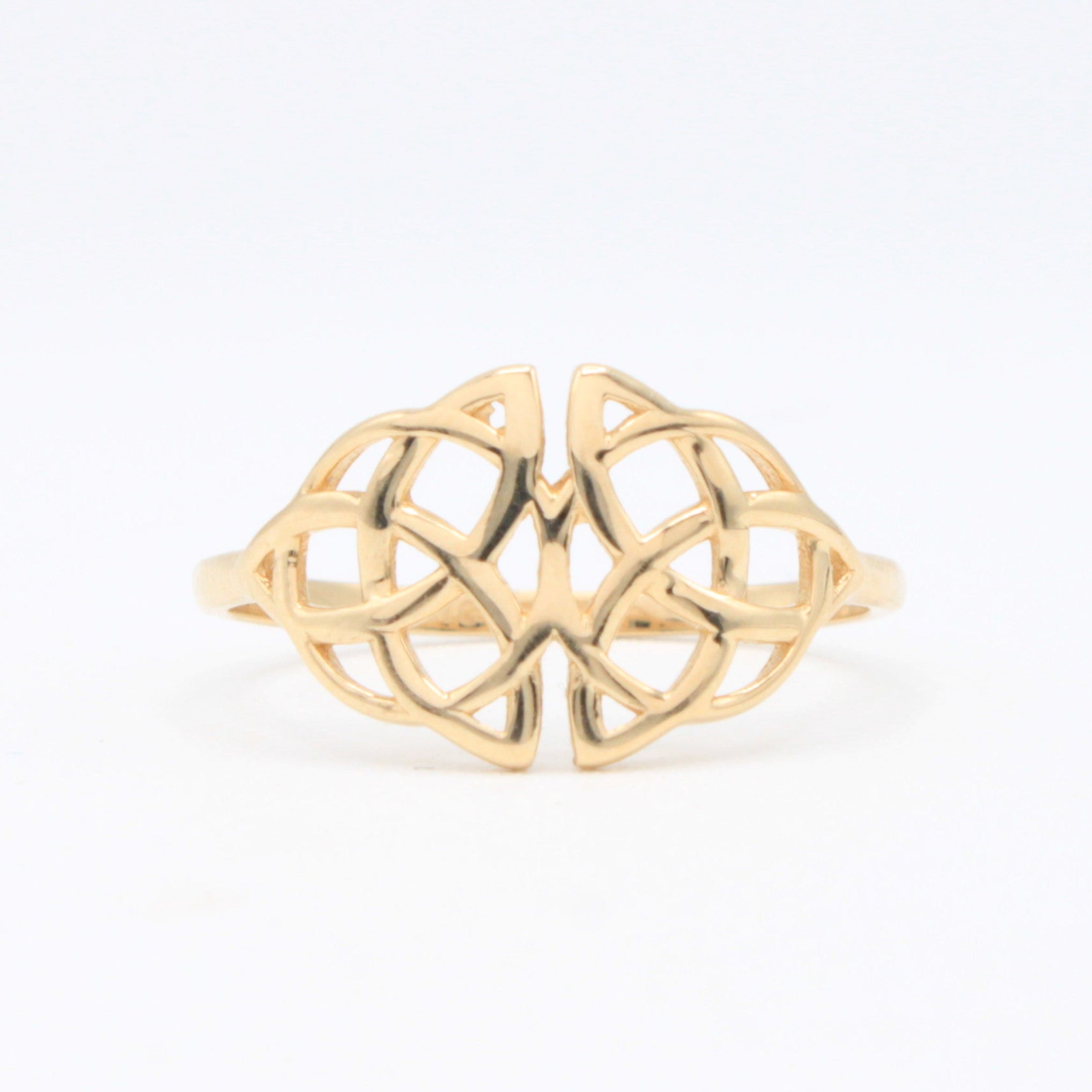 Anillo de Oro 14k Nudo Infinito mod. 10869