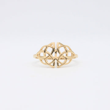 Anillo de Oro 14k Nudo Infinito mod. 10869