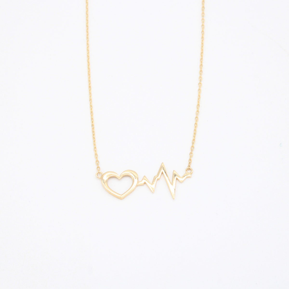 Gargantilla de Oro 14k Latido de Corazón mod. 11151