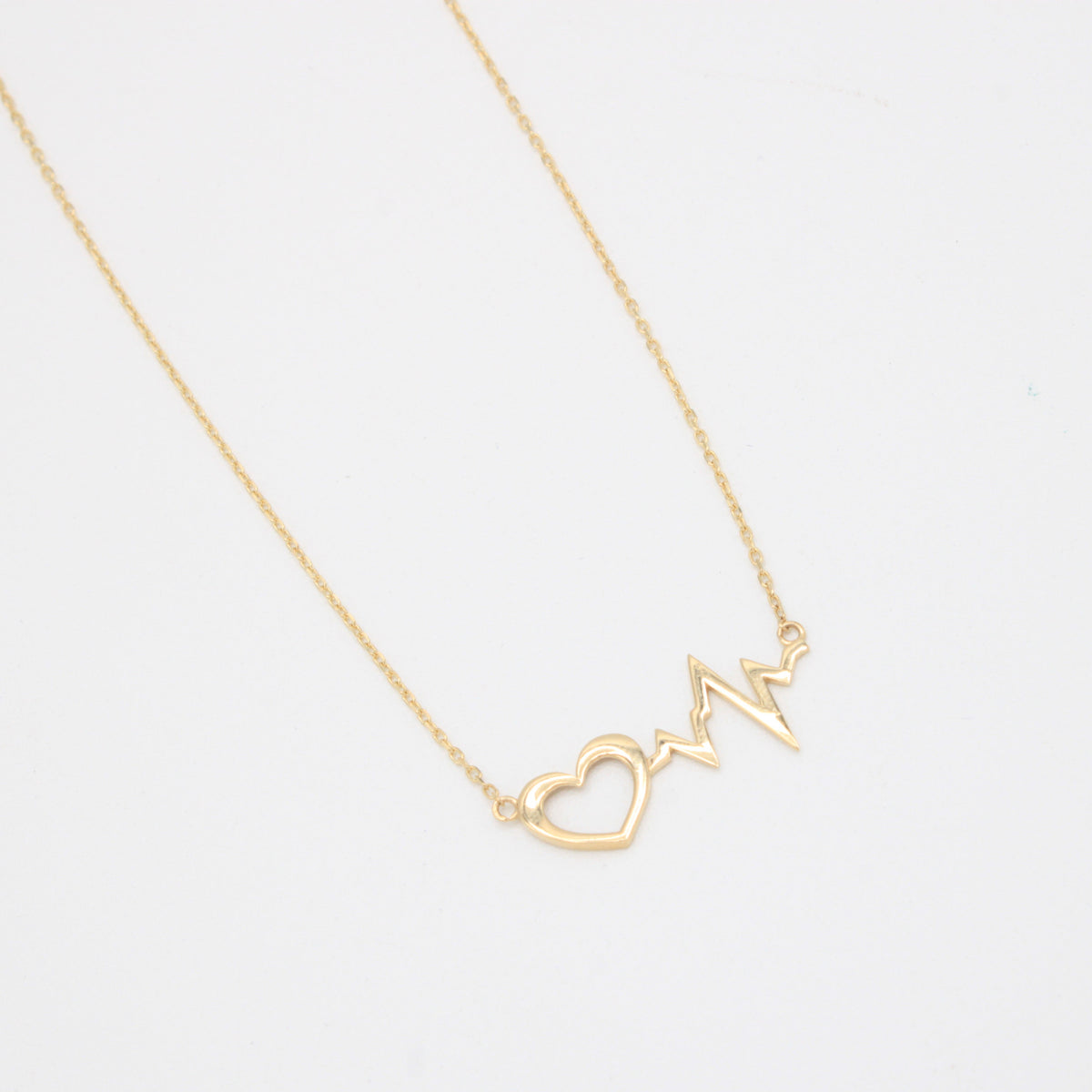 Gargantilla de Oro 14k Latido de Corazón mod. 11151