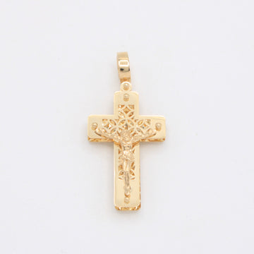 Dije de Oro 14k Crucifijo Filigranado Especial mod. 10903