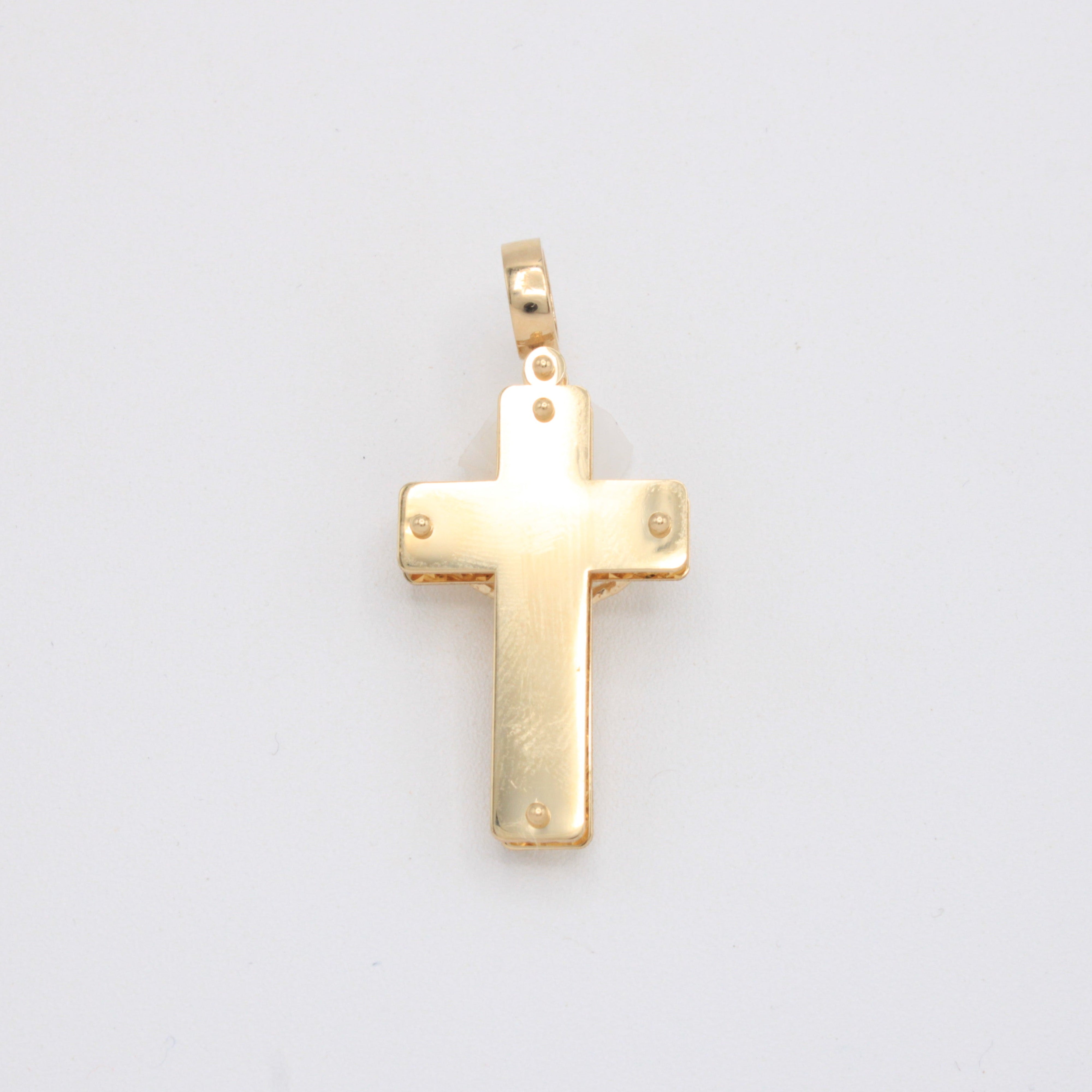 Dije de Oro 14k Crucifijo Filigranado Especial mod. 10903