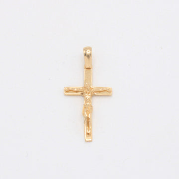 Dije de Oro 14k Crucifijo Pequeño Especial mod. 10904