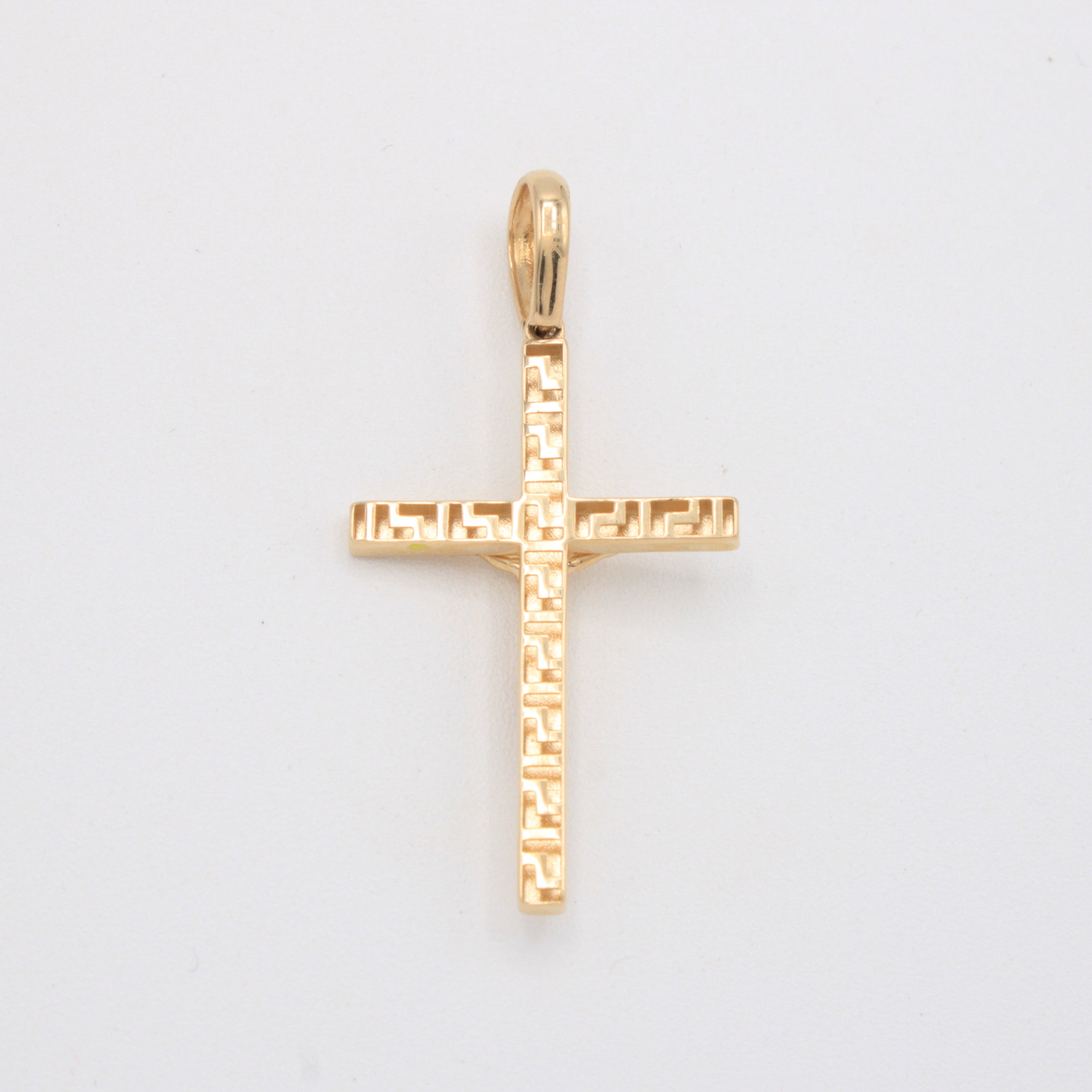 Dije de Oro 14k  Crucifijo Mediano Especial mod. 10905