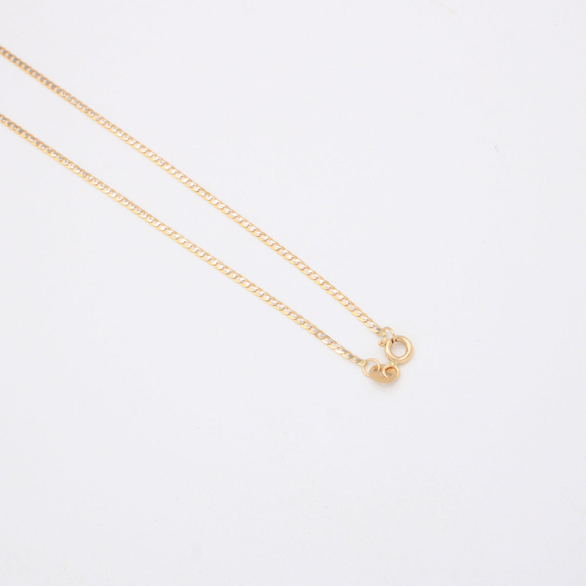 Gargantilla de Oro 14k Tejido Barbado con Dije Doble Vista de Cristo y Virgen mod. 11204