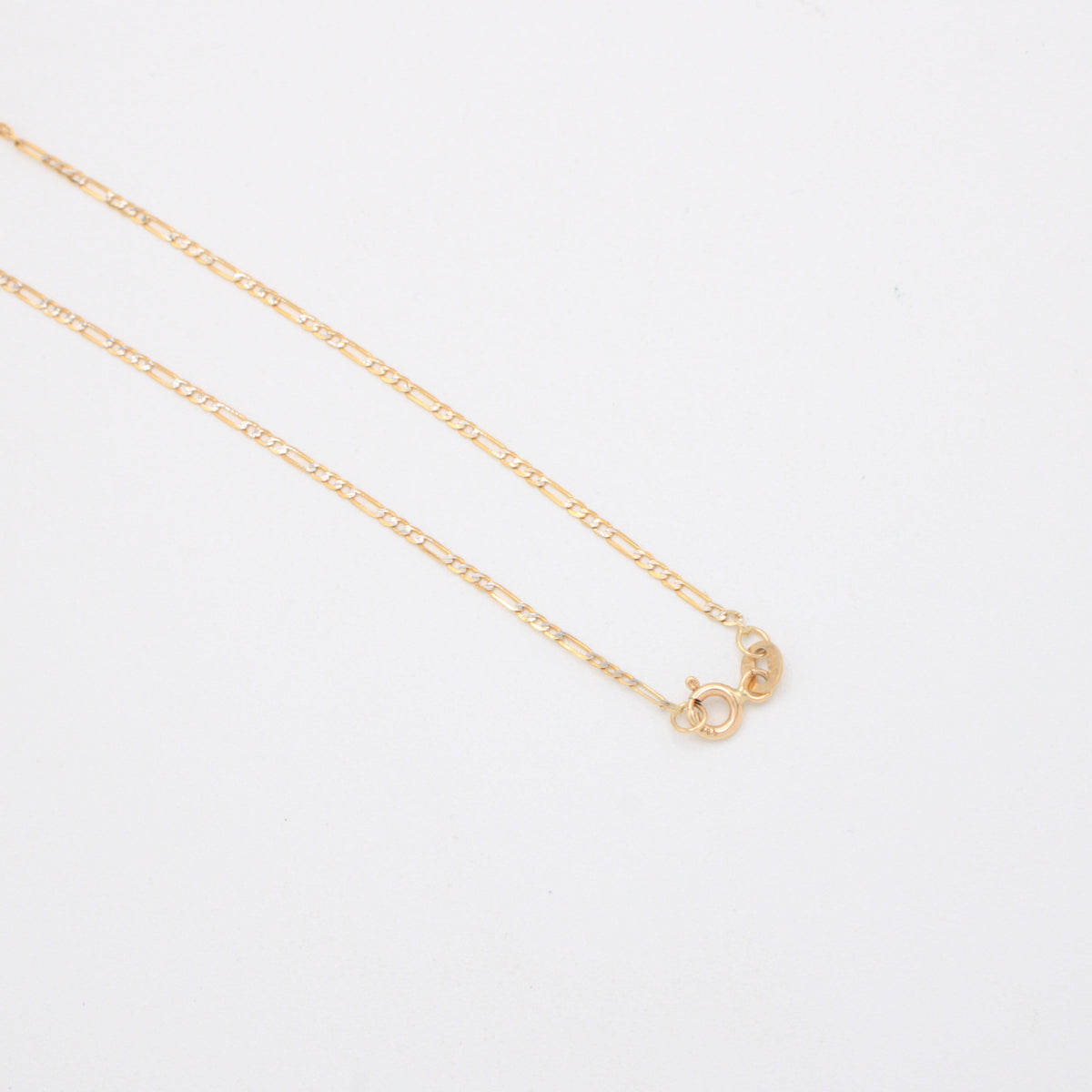 Gargantilla de Oro 14k Tejido 3x1 con Dije Florentino de Cristo mod. 11205