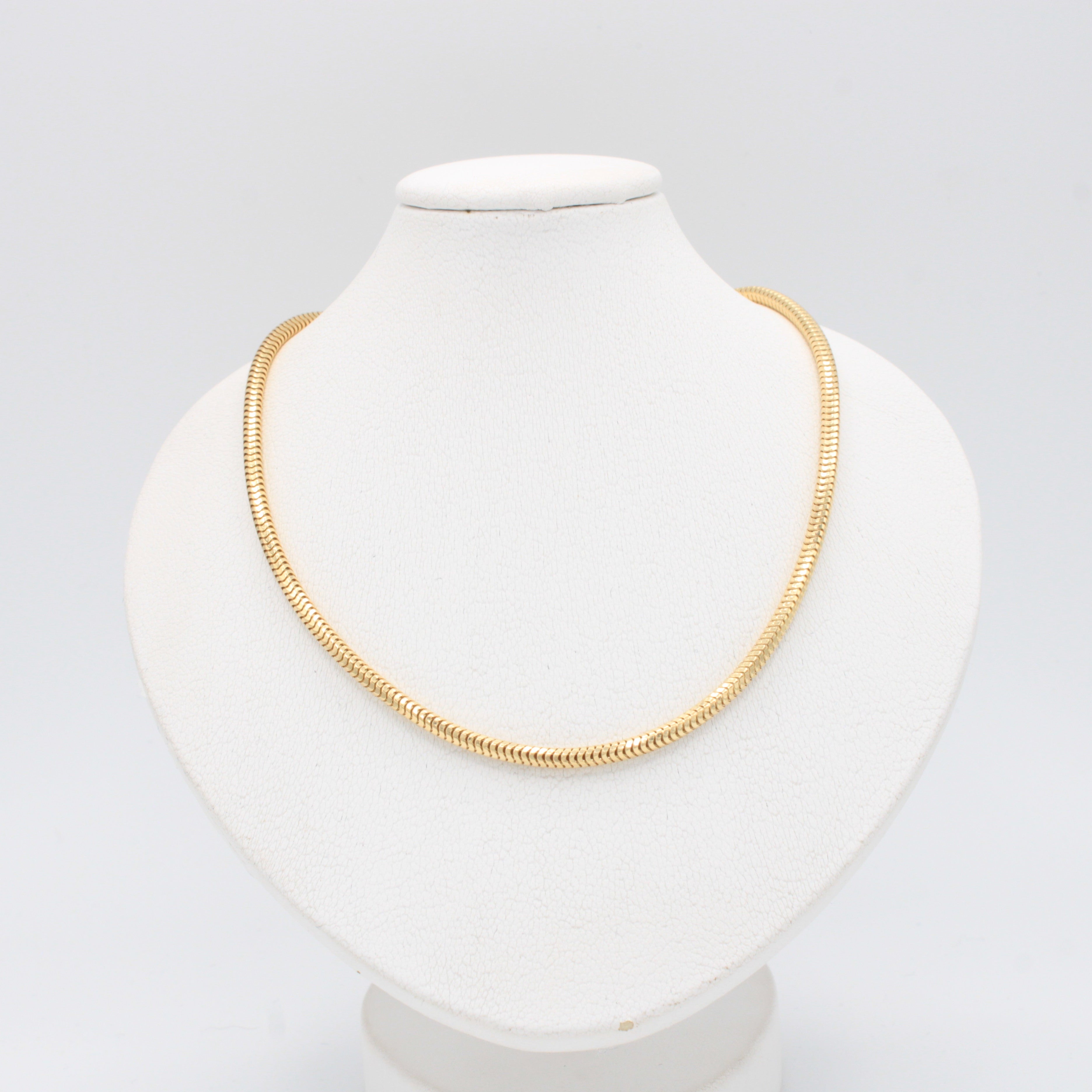 Cadena de 14k Tejido Vibora mod. 10915
