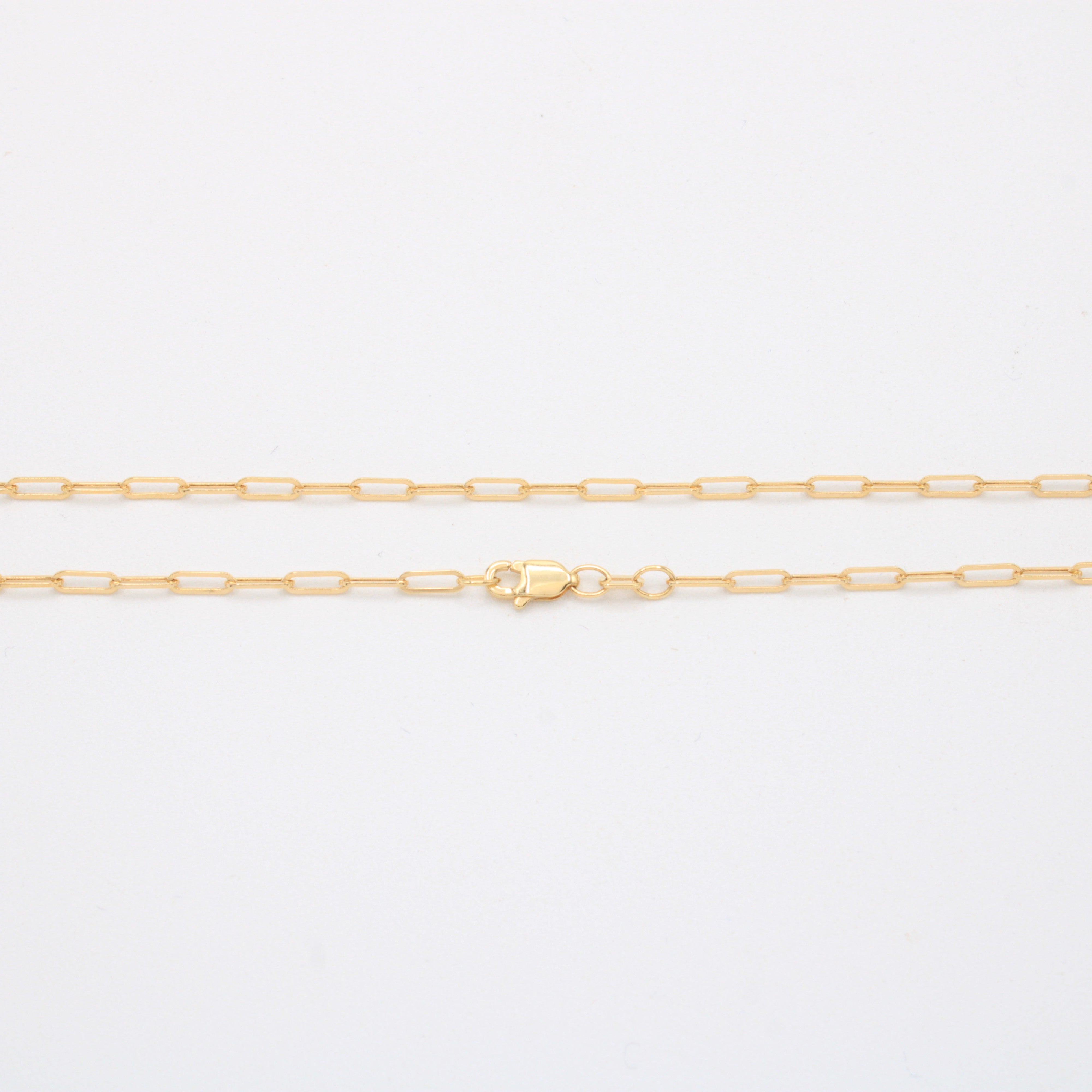 Cadena de 14k de Tejido Clip mod. 10916
