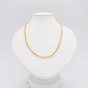Cadena de 14k de Tejido Espiga Delgada mod. 10921