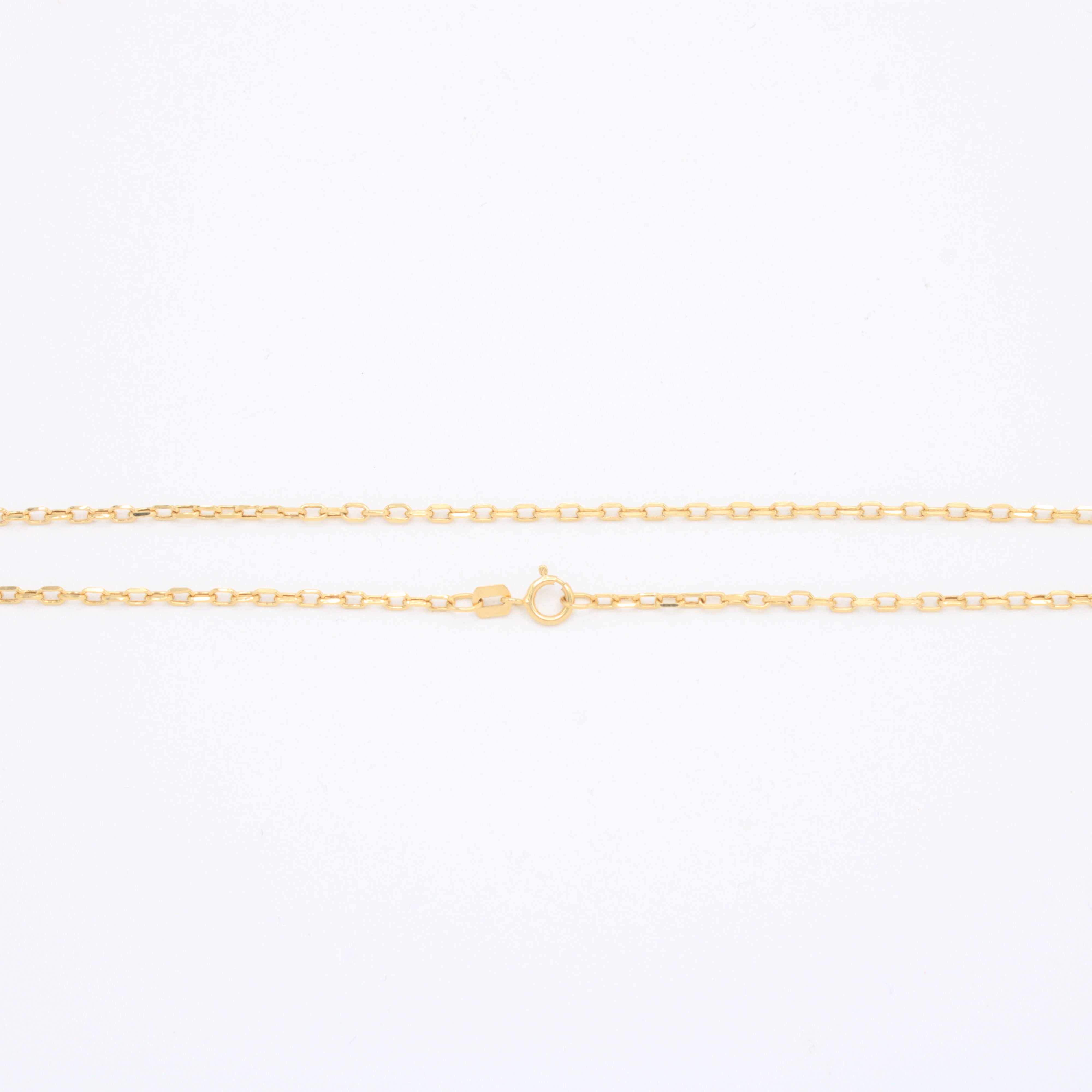 Cadena de 14k de Tejido Clip Pequeño mod. 10919