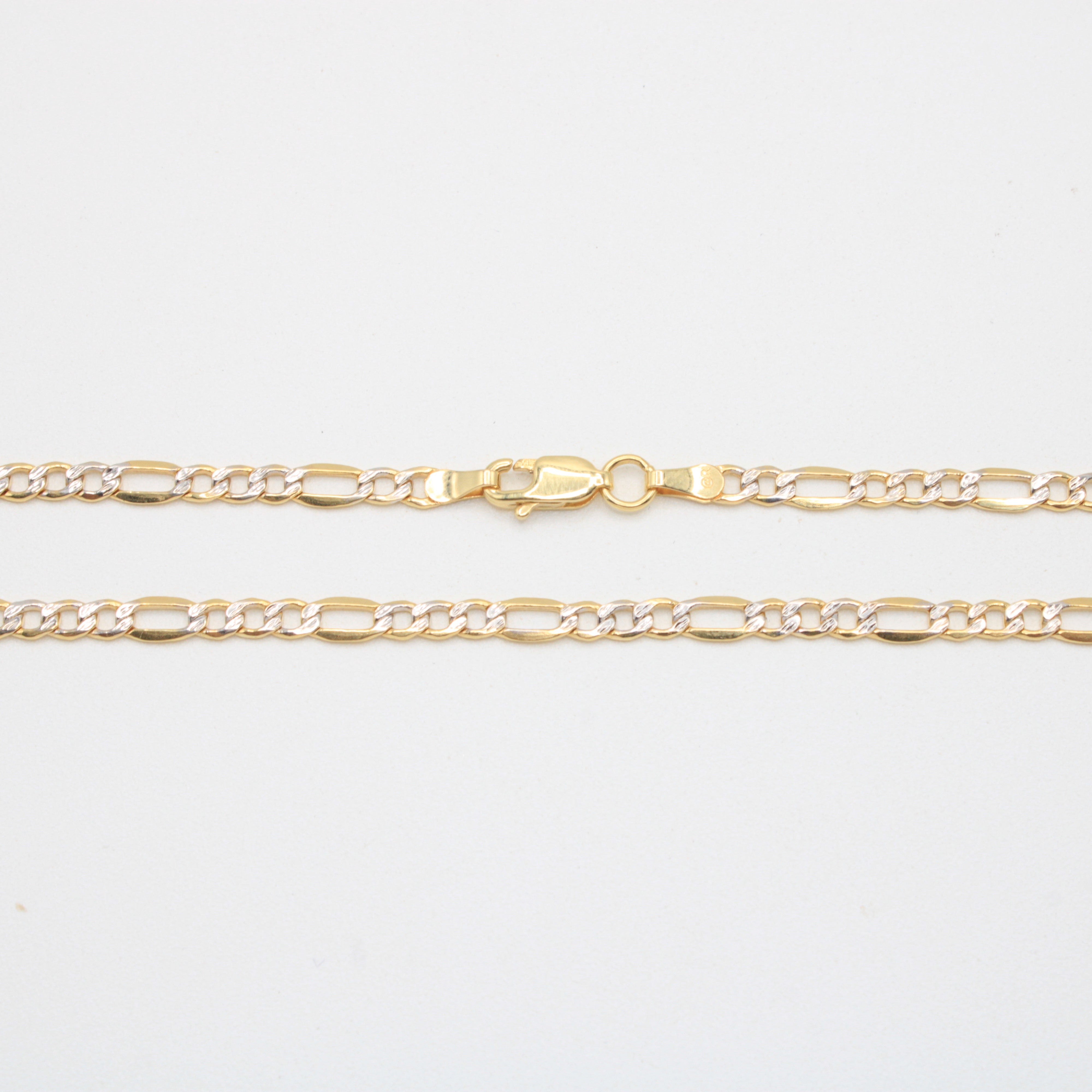 Cadena de 14k de Tejido 3x1 mod. 10923