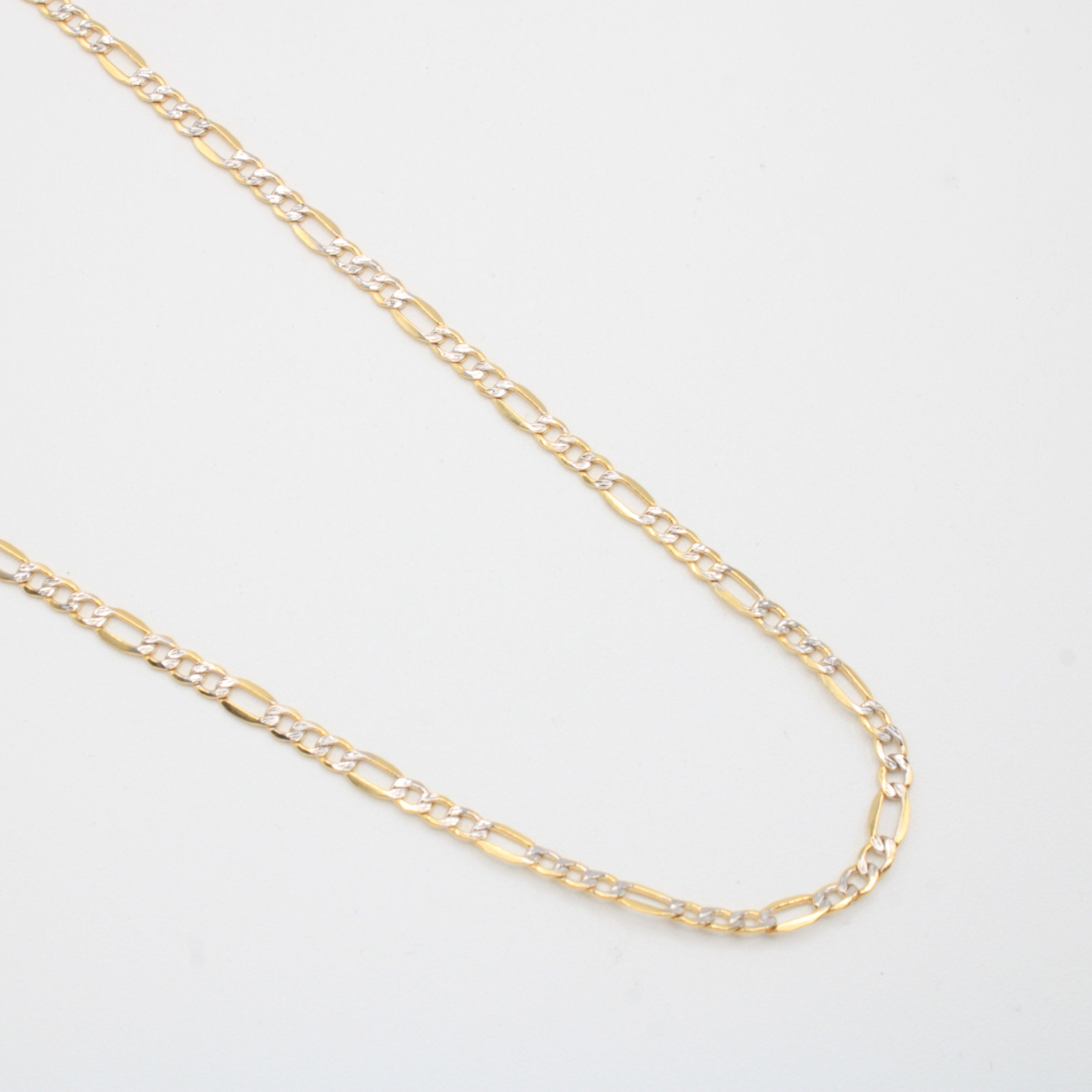 Cadena de 14k de Tejido 3x1 mod. 10923