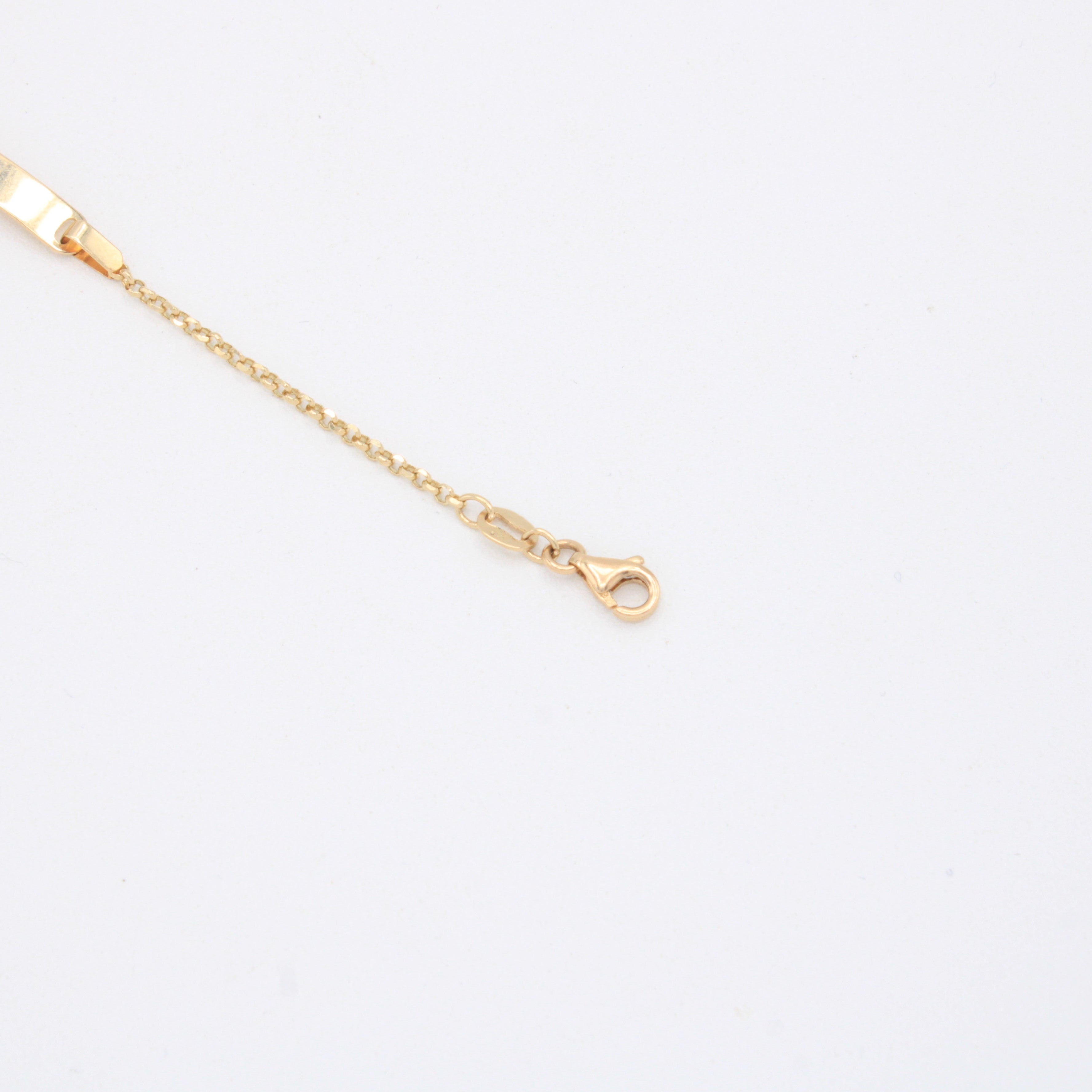 Esclava de Oro 14K para Niño Diseño Especial con Ojo Turco mod. 10925