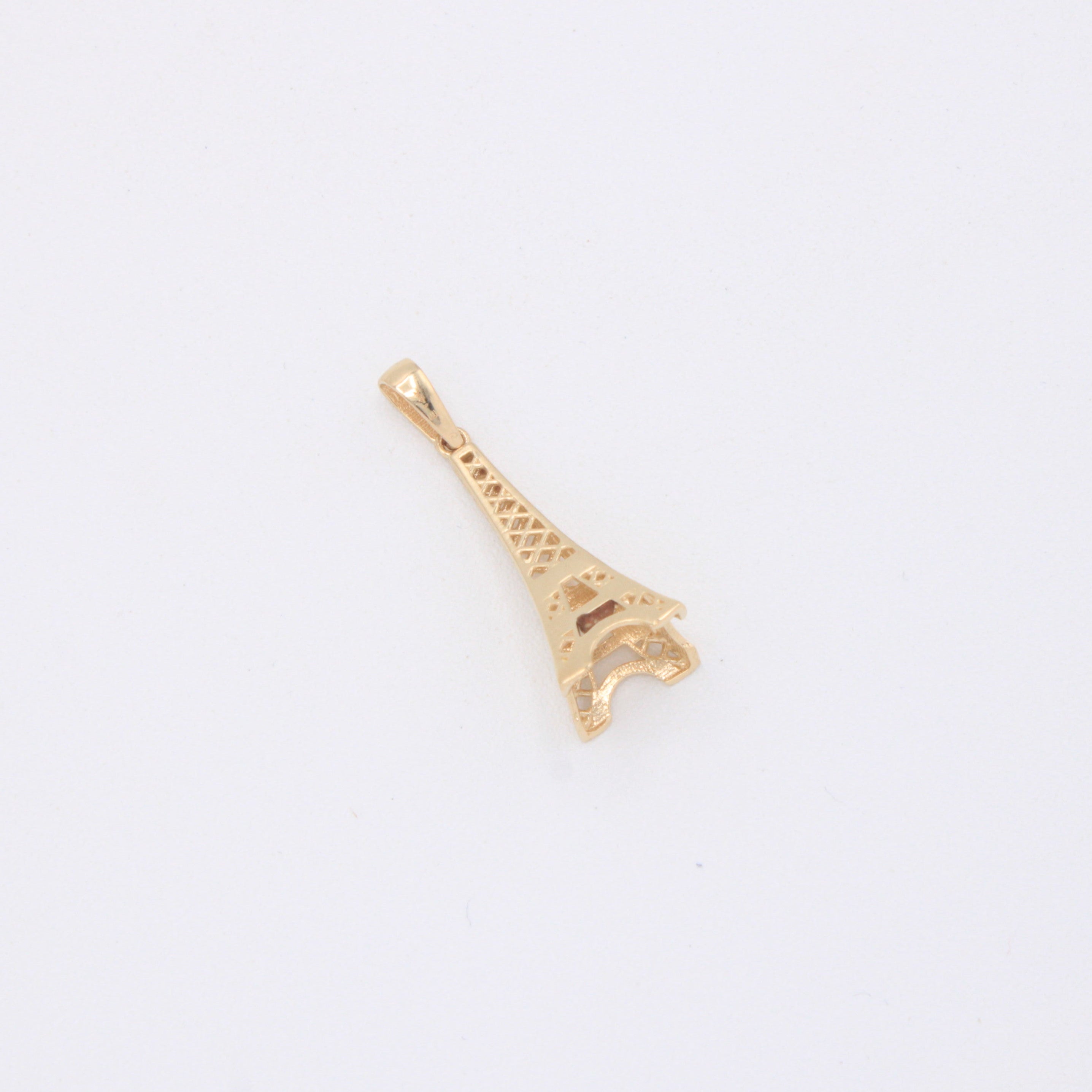 Dije de Oro 14k Torre Eiffel Elegante mod. 10938