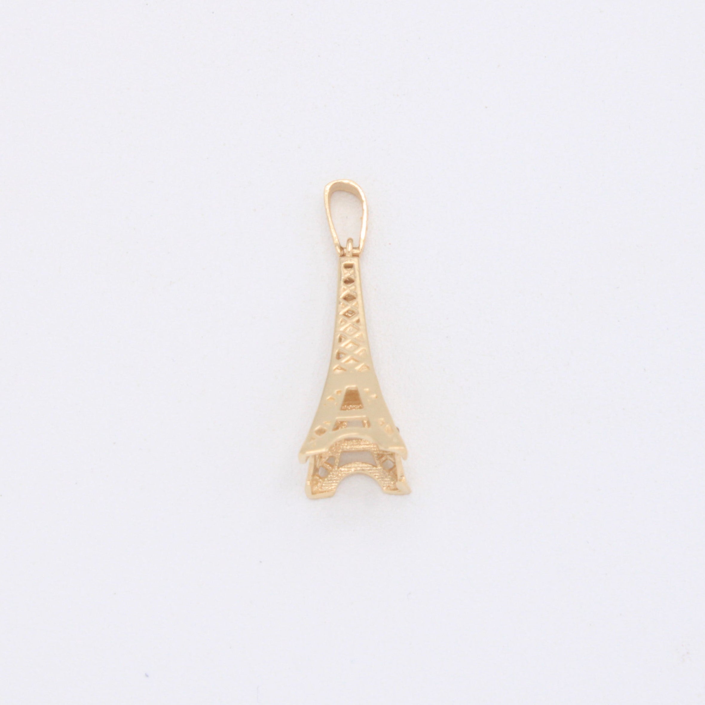 Dije de Oro 14k Torre Eiffel Elegante mod. 10938