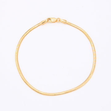 Pulsera de Oro 14k Panza de Vibora Delgada mod. 10982