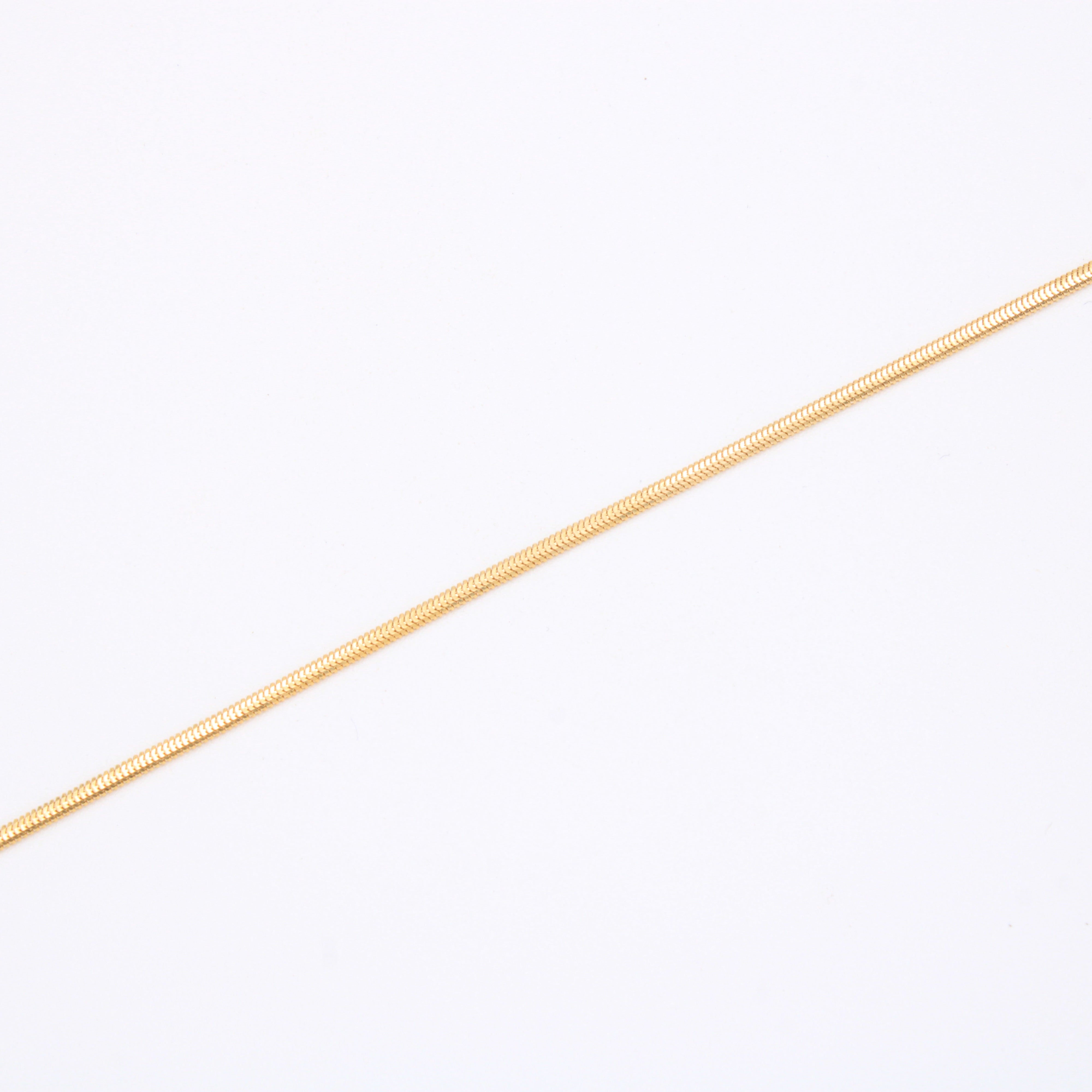 Pulsera de Oro 14k Panza de Vibora Delgada mod. 10982