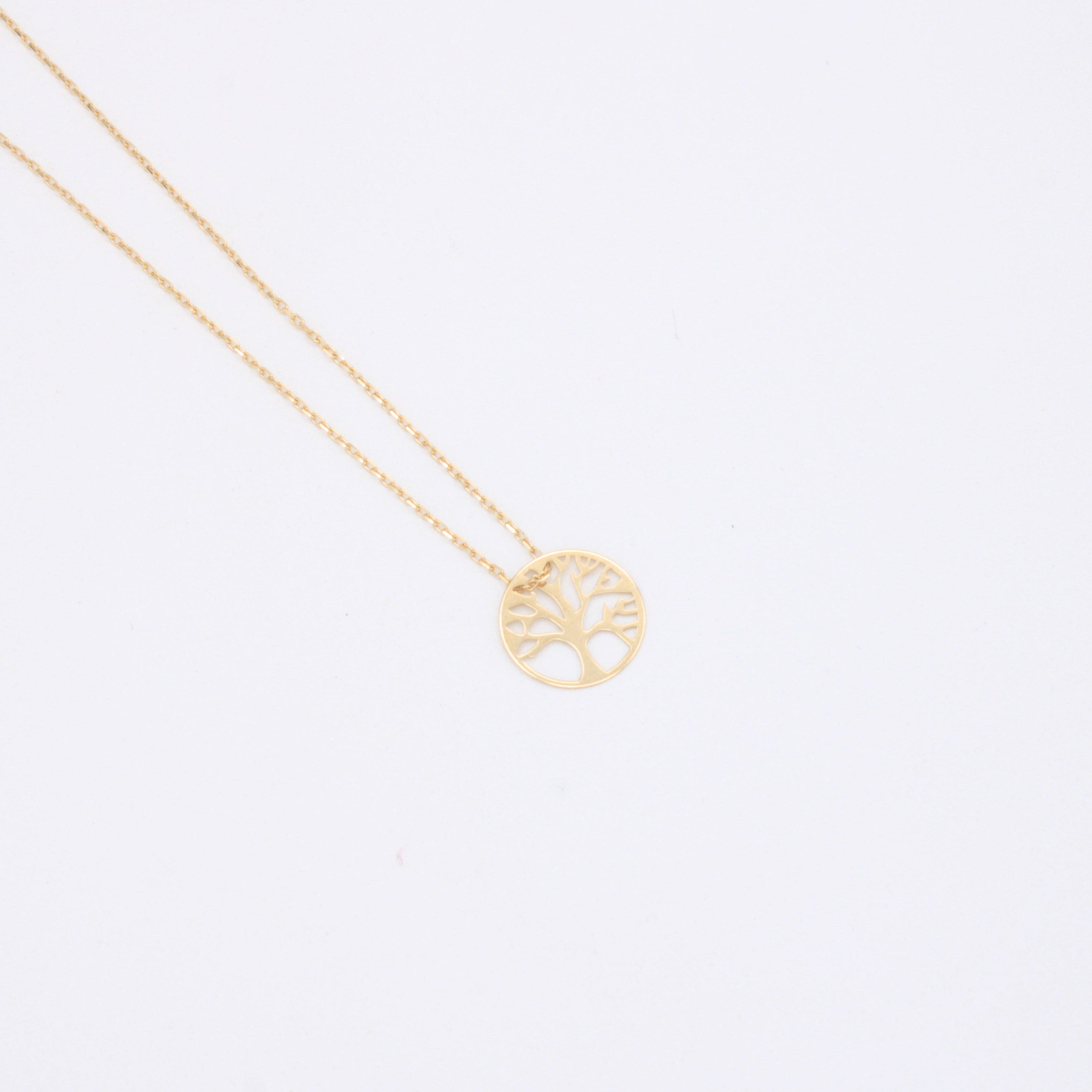 Gargantilla de Oro 14k Diseño Arbol de la Vida mod. 10952