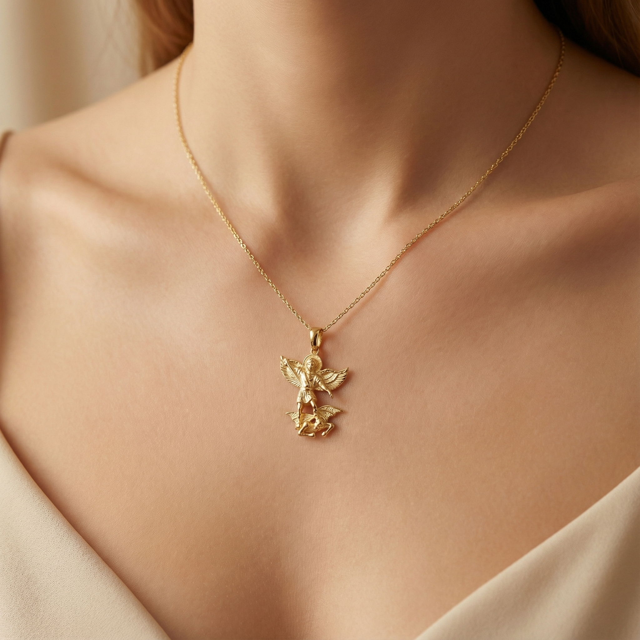 Dije de Oro 14k San Miguel Arcangel mod. 10243