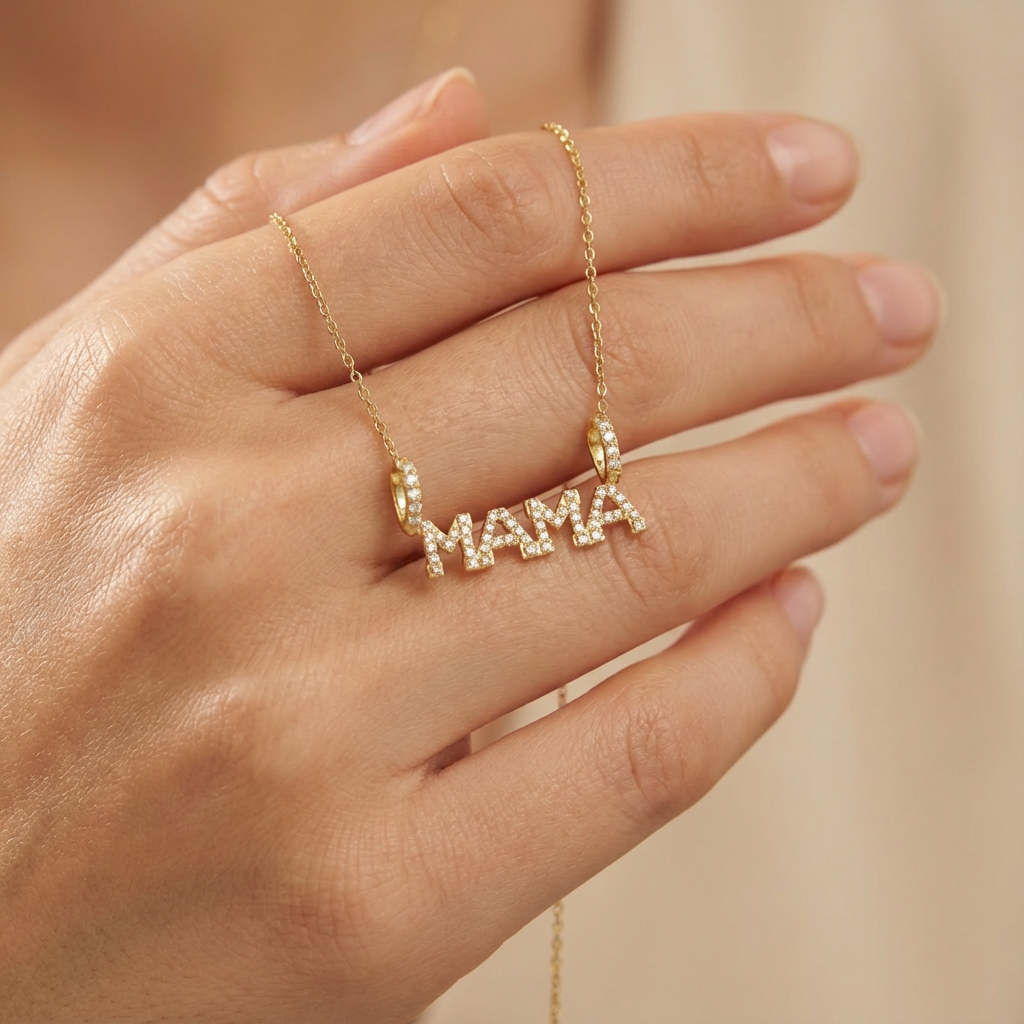 Dije de Oro 14k Modelo MAMÁ mod. 10496