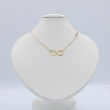 Gargantilla de Oro 14k Diseño Infinito mod. 10069
