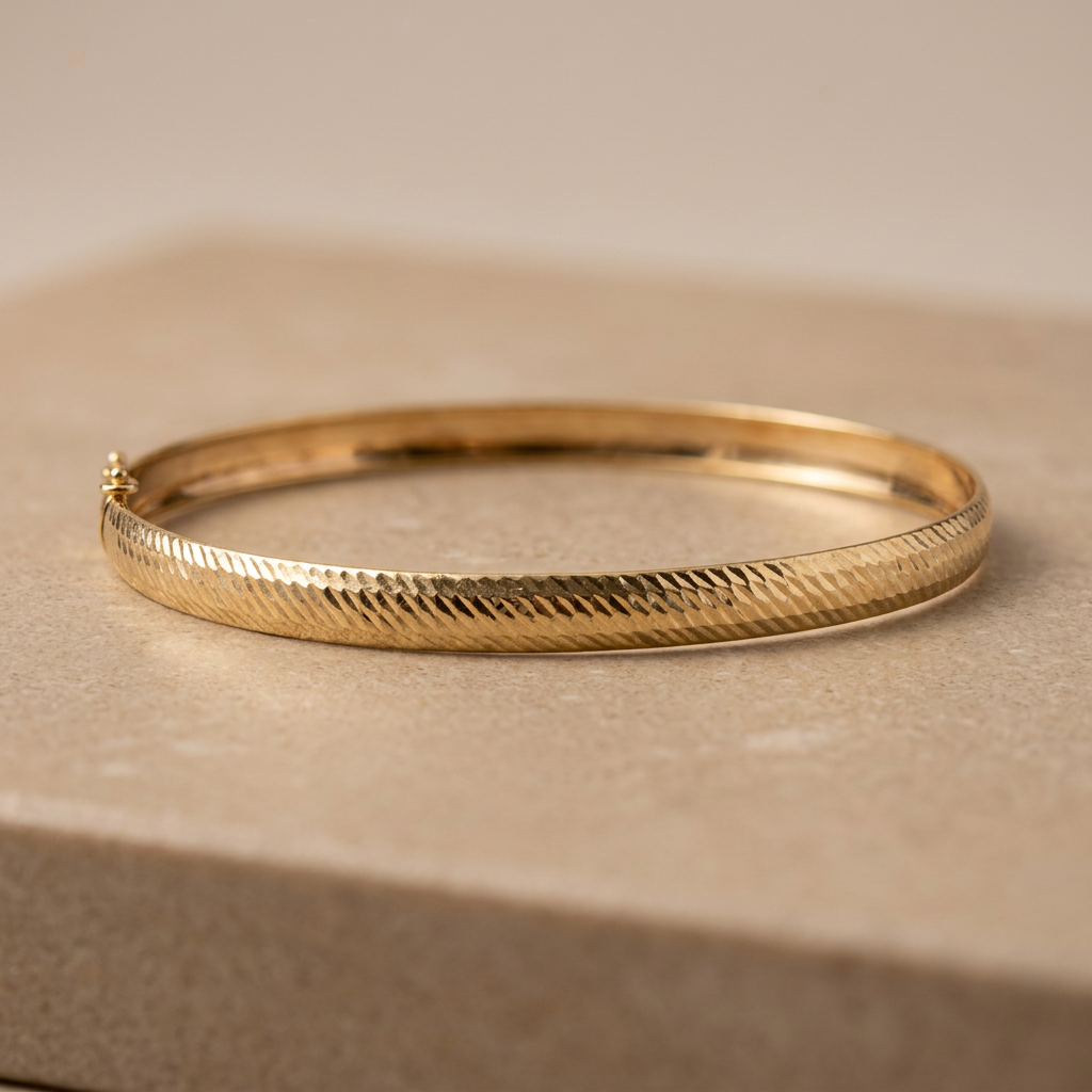Aro de Oro 14k Especial con Fino Diamantado mod. 11226
