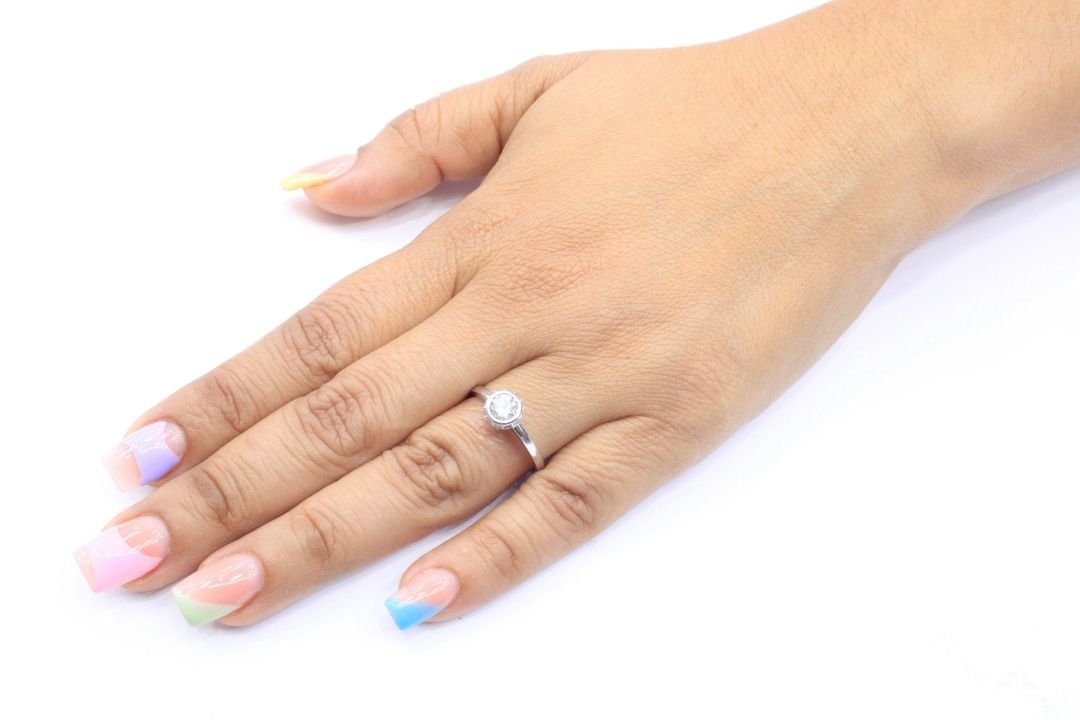 Anillo de compromiso mod. 2088 - Joyería Orovel’s